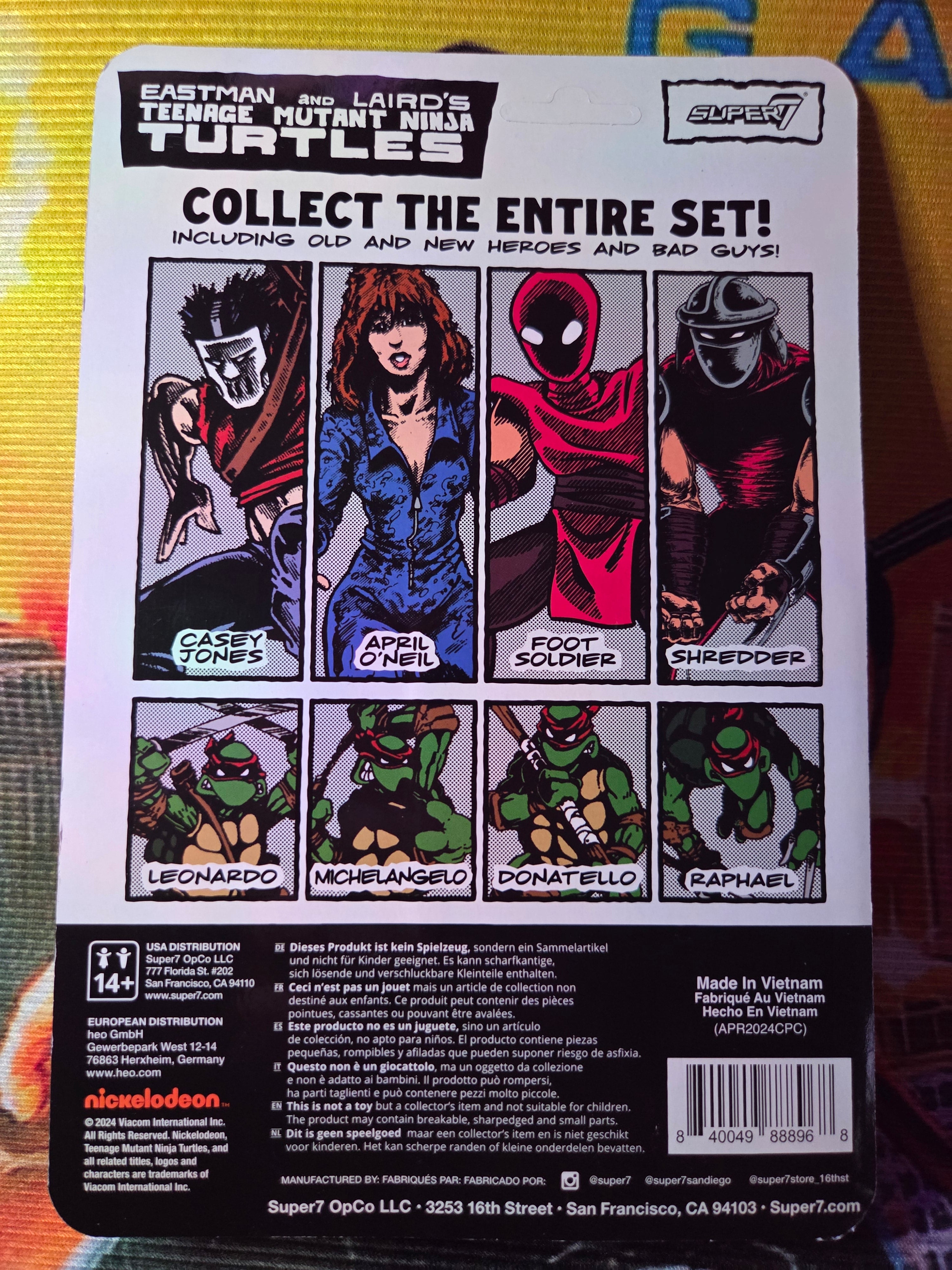 TEENAGE MUTANT NINJA TURTLES FOOT SOLDIER FIGURE