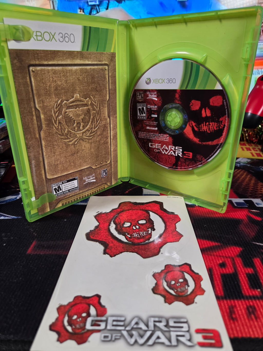 GEARS OF WAR 3-XBOX 360