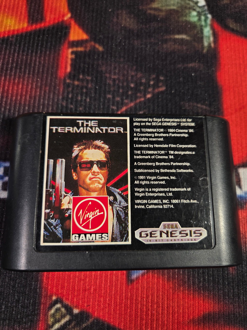 THE TERMINATOR-SEGA GENESIS