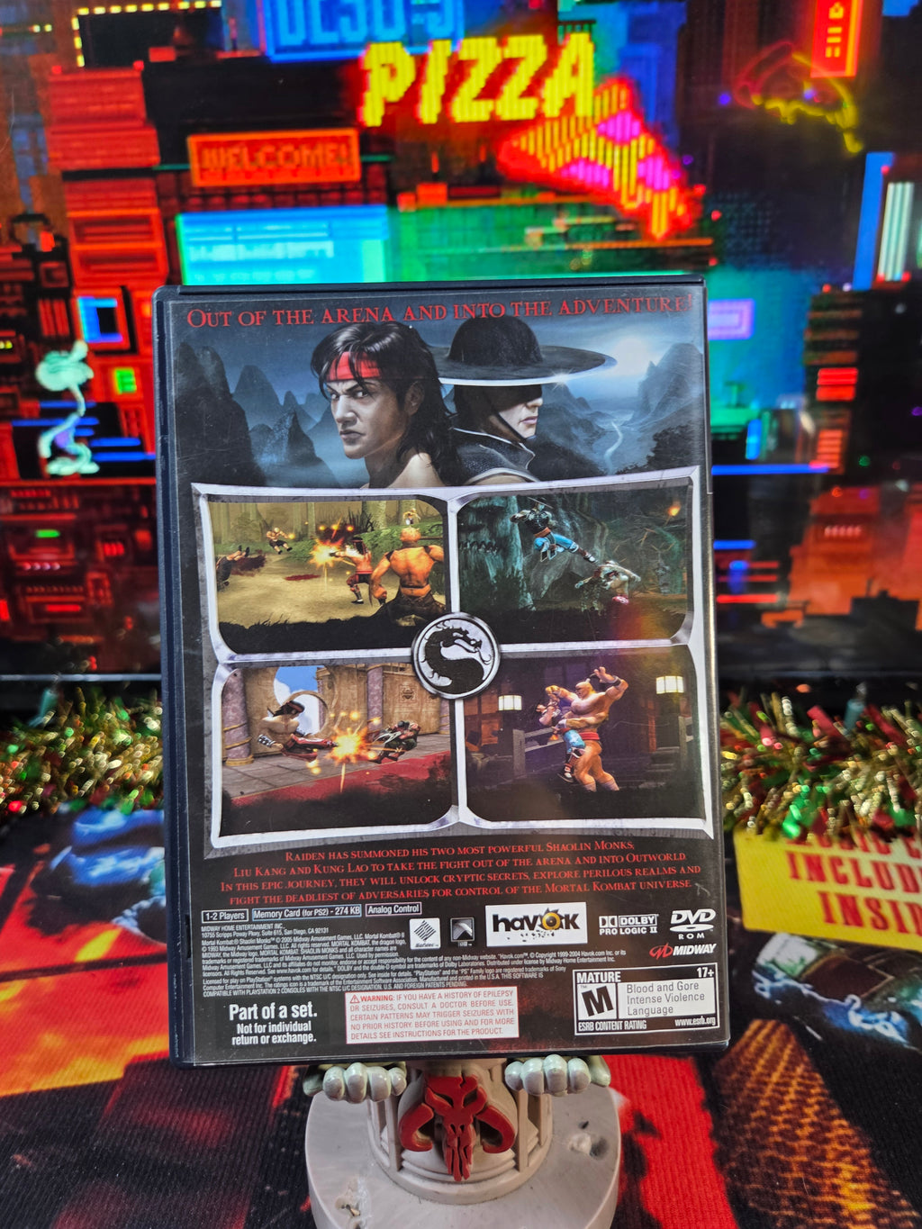 Mortal Kombat Shaolin Monks PS2