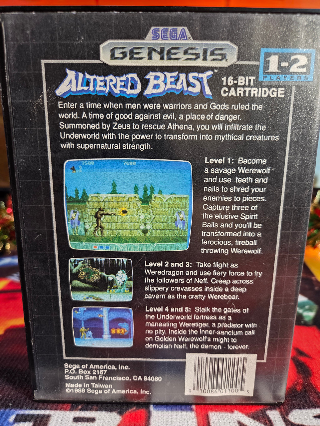 ALTERD BEAST-SEGA GENESIS