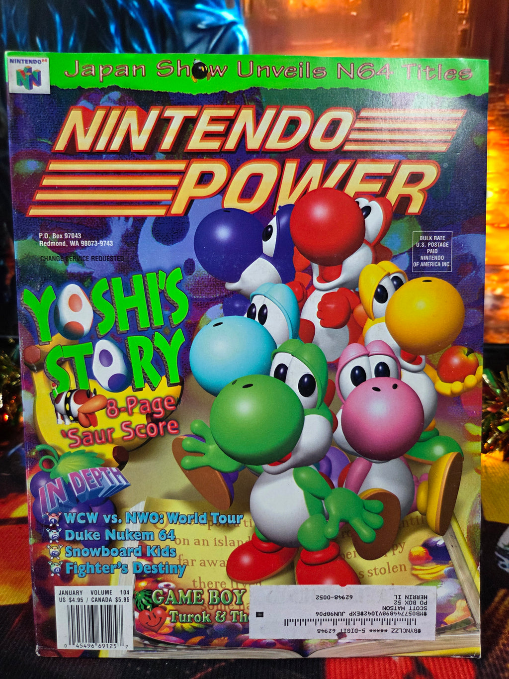NINTENDO POWER VOLUME 104