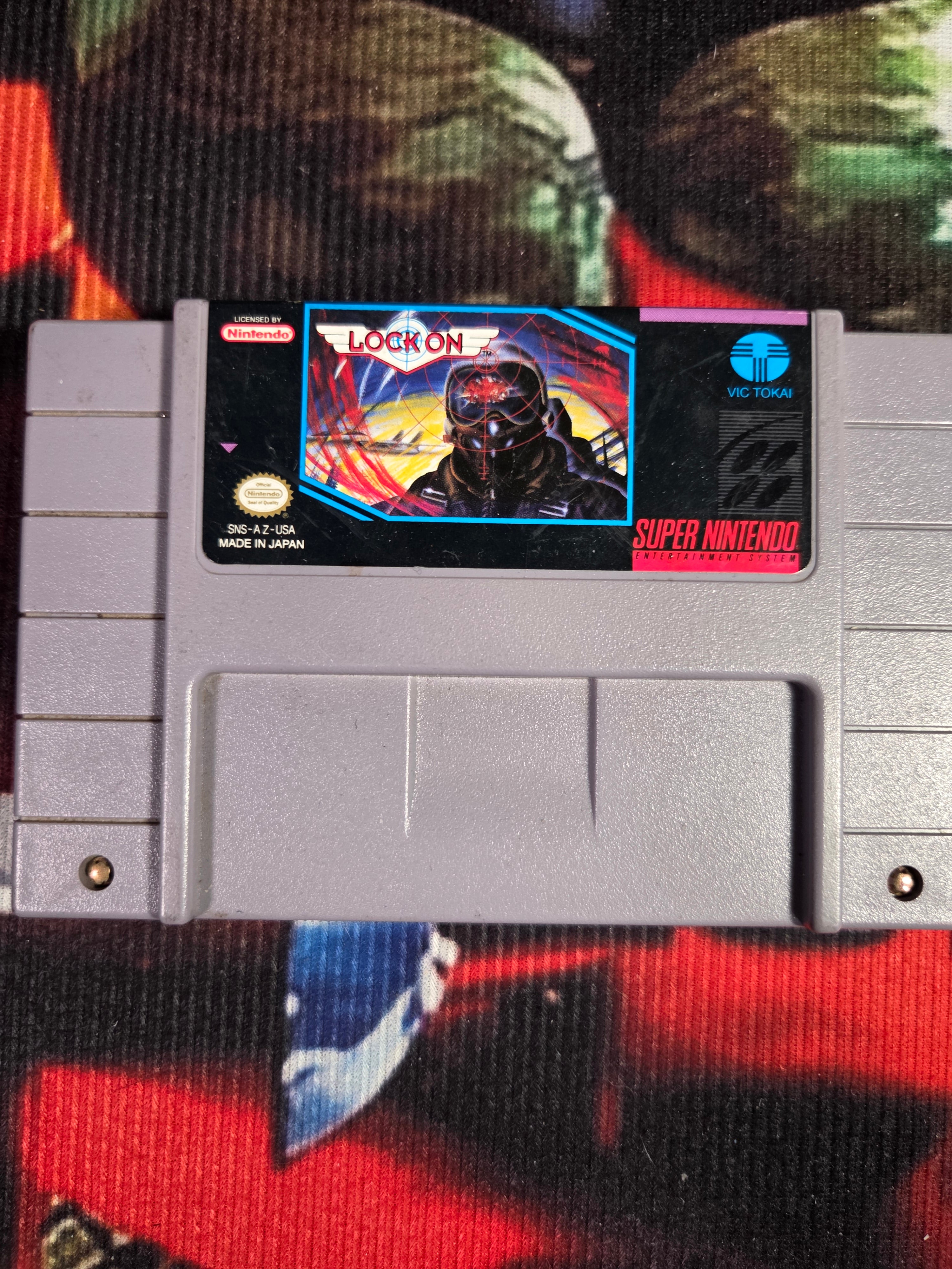 LOCK ON SNES