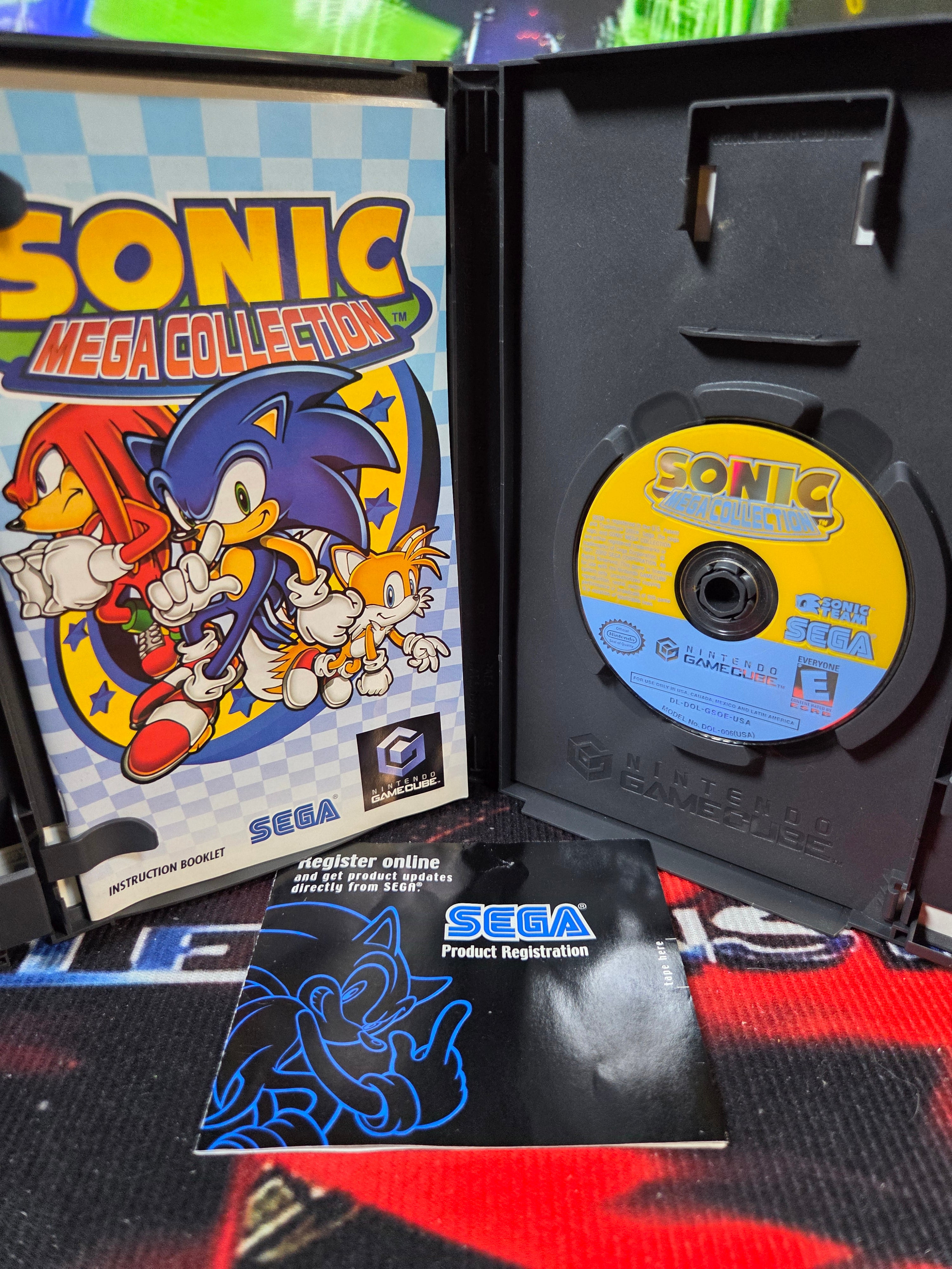 SONIC MEGA COLLECTION PLAYERS CHOICE-GAMECUBE