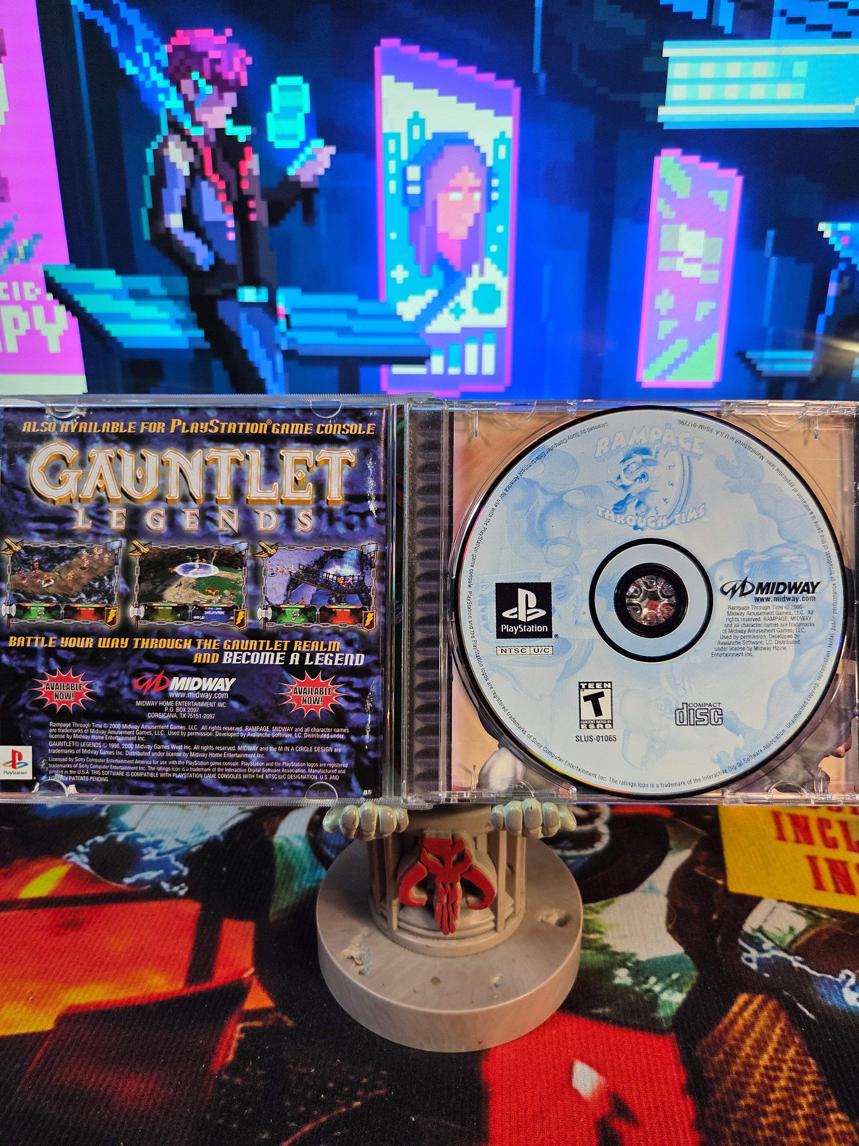 RAMPAGE THROUGH TIME-PS1