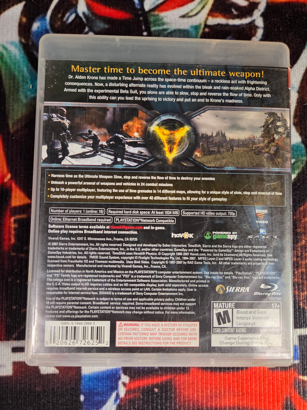 TIME SHIFT-PS3