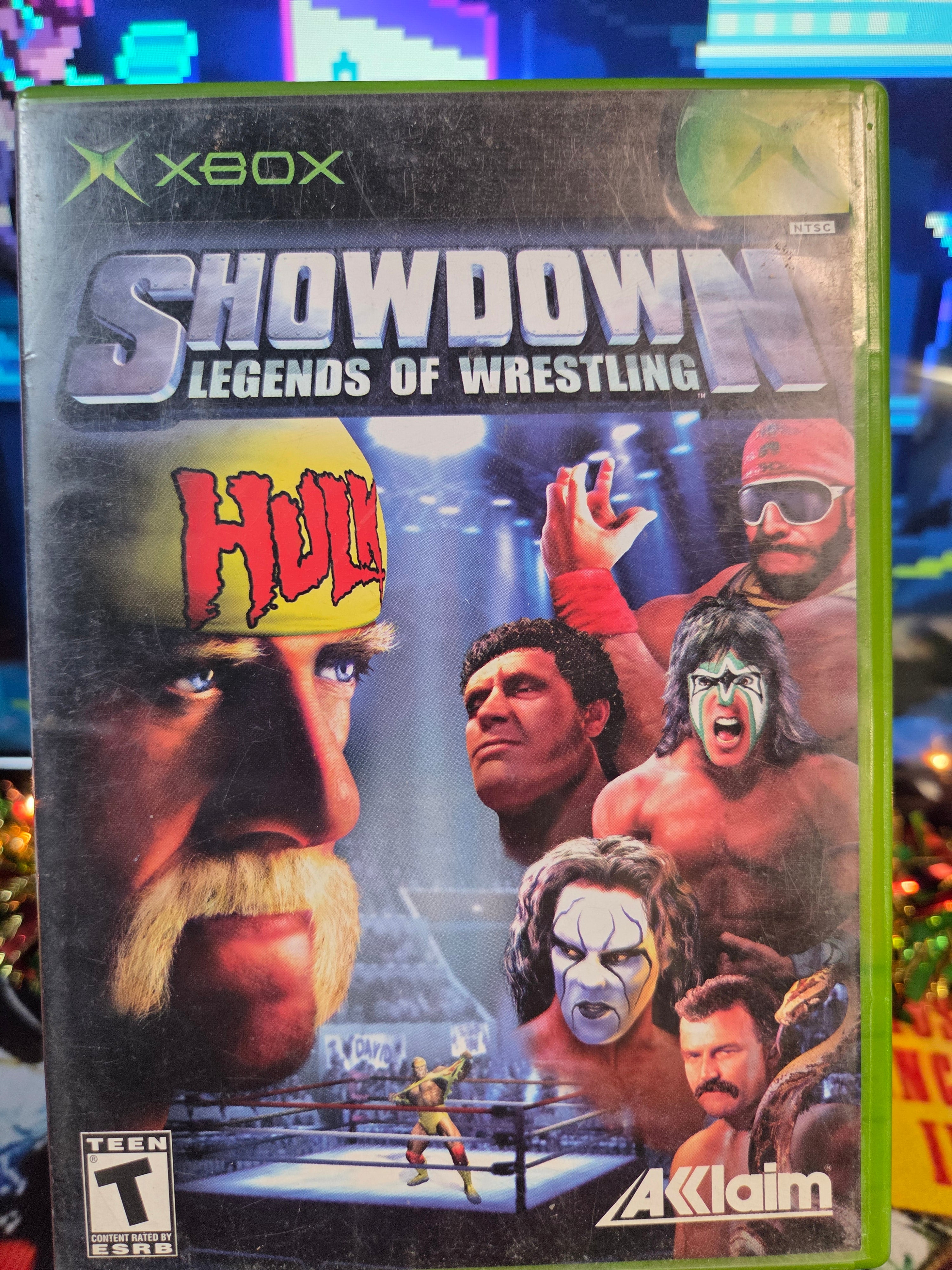 SHOWDOWN LEGENDS OF WRESTLING-XBOX