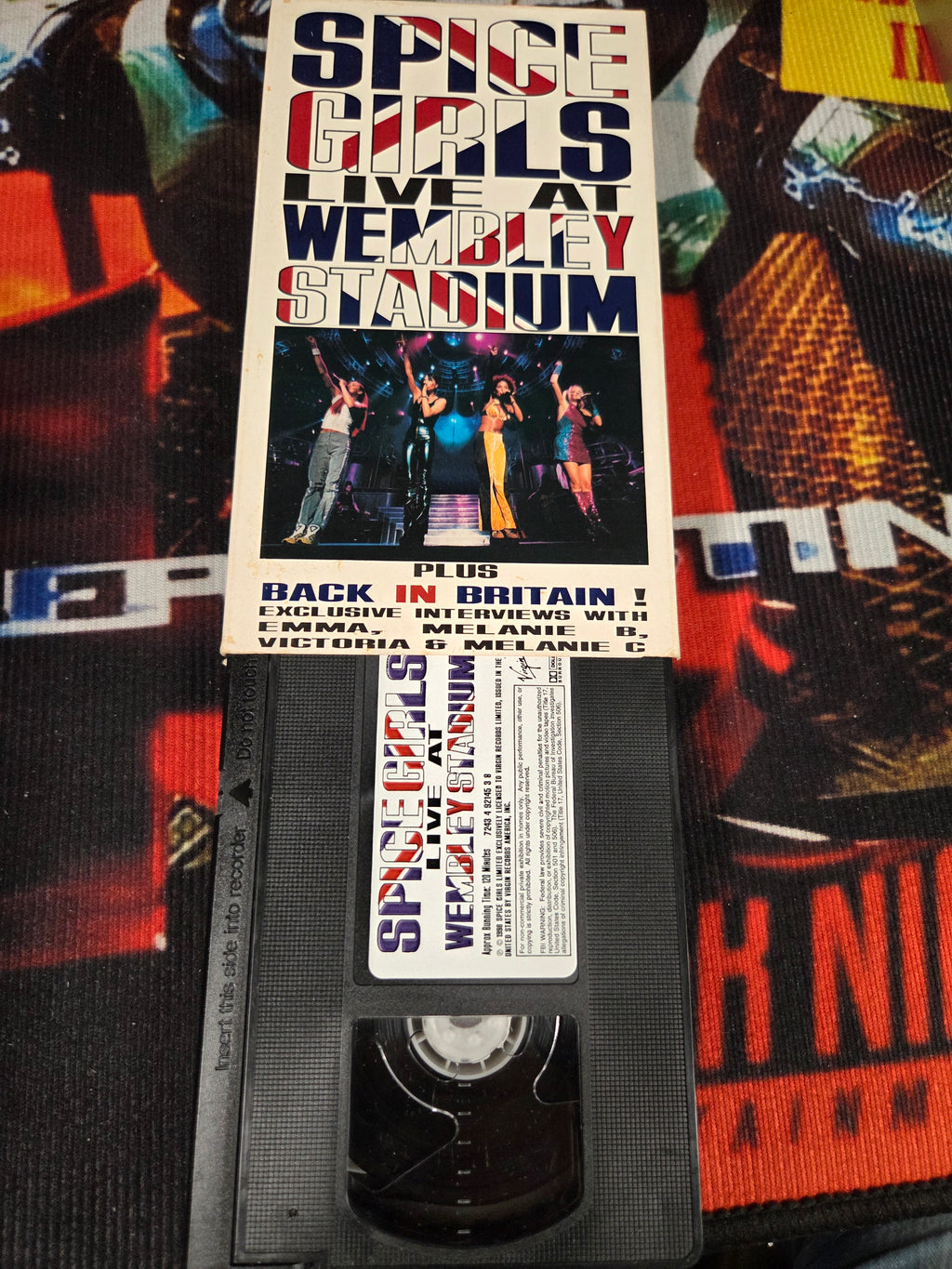 SPICE GIRLS LIVE AT WEMBLEY STADIUM-VHS