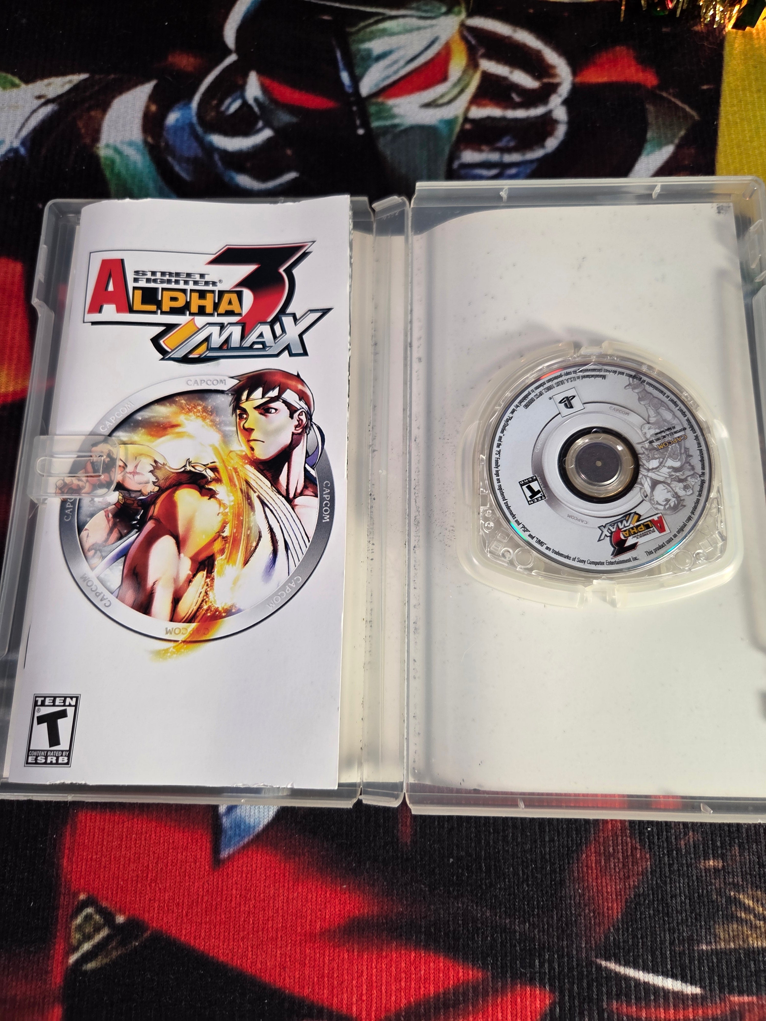 STREET FIGHTER ALPHA 3 MAX-PSP