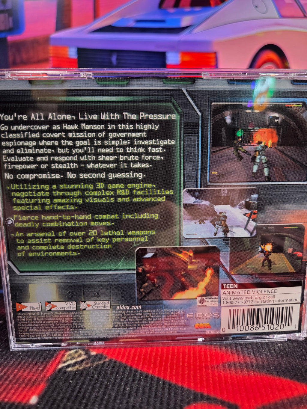 FIGHTING FORCE 2-SEGA DREAMCAST