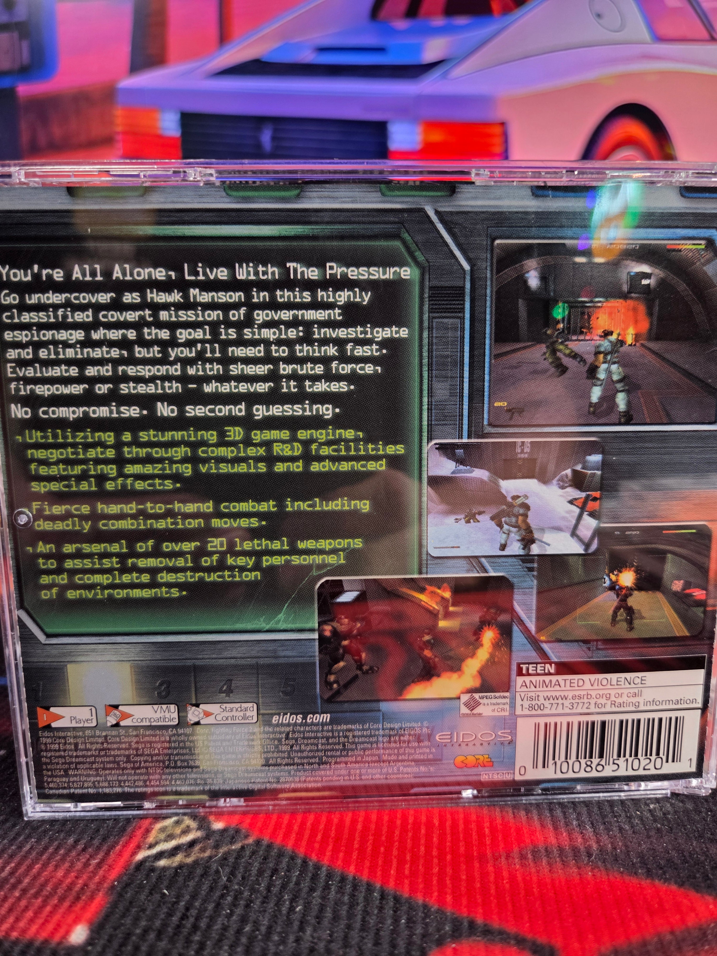 FIGHTING FORCE 2-SEGA DREAMCAST