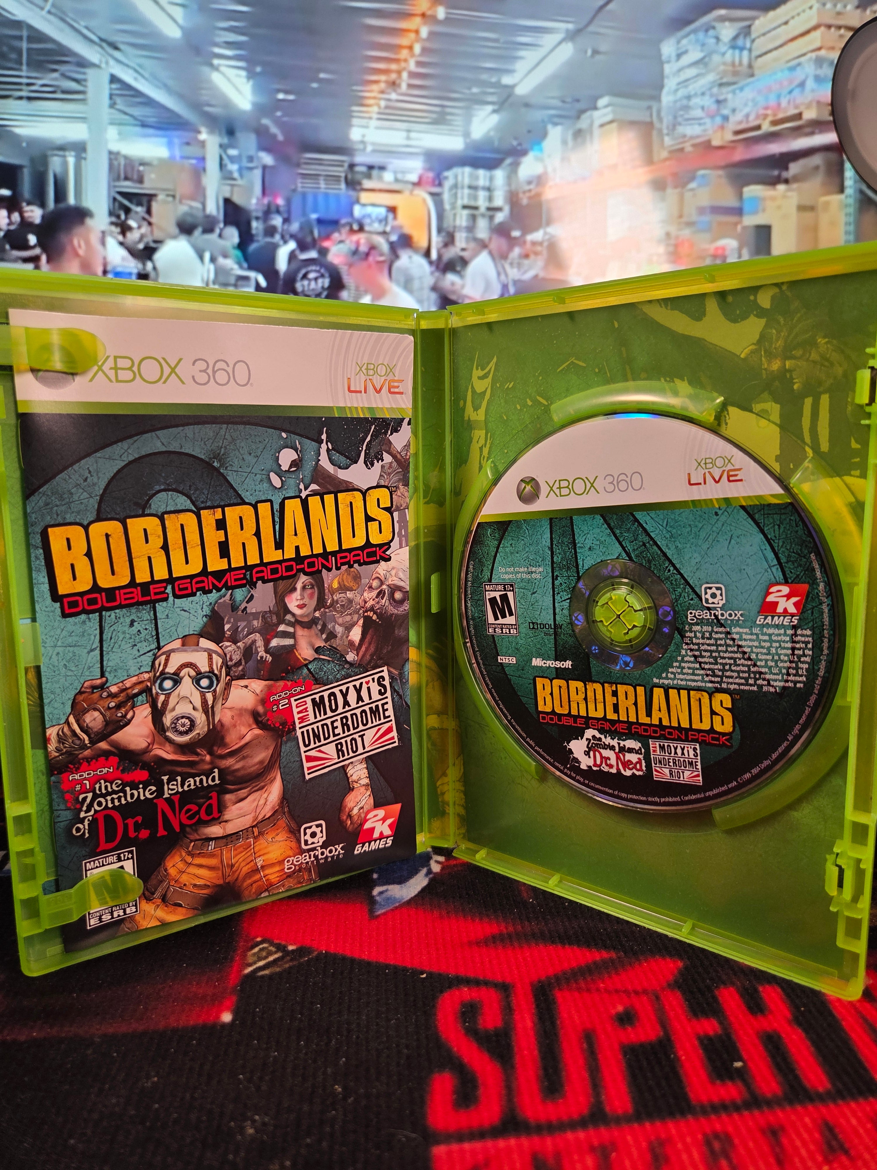 BORDERLANDS DOUBLE GAME ADD ON PACK-XBOX 360
