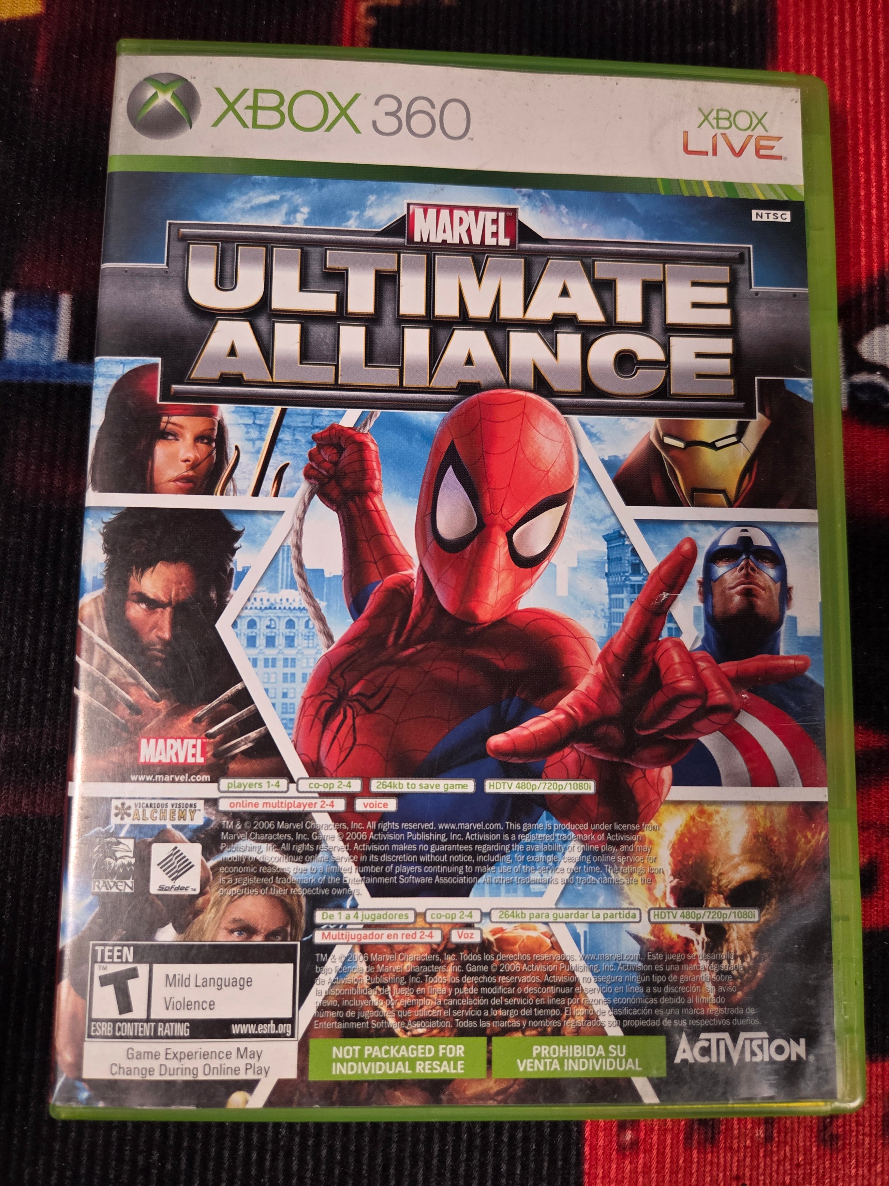 ULTIMATE ALLIANCE/FORZA 2-XBOX 360