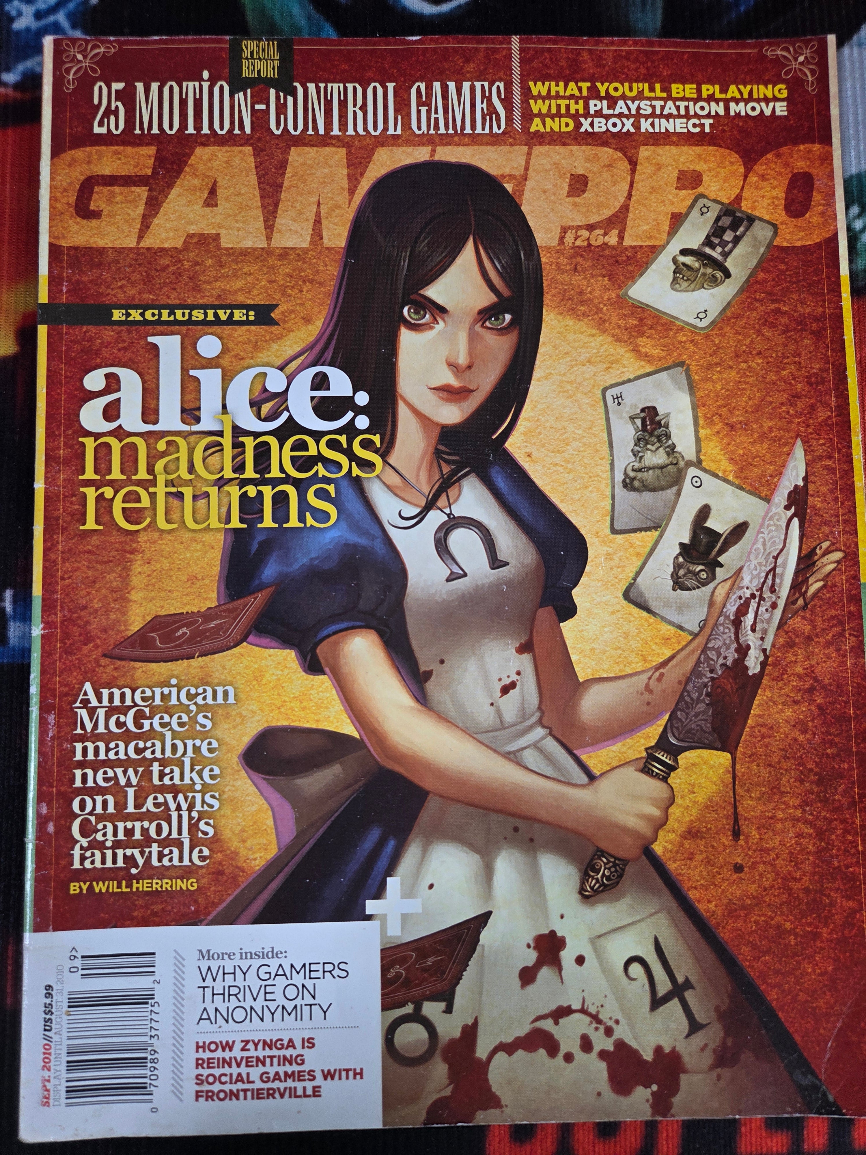 GAMEPRO #264 ALICE MADNESS RETURNS