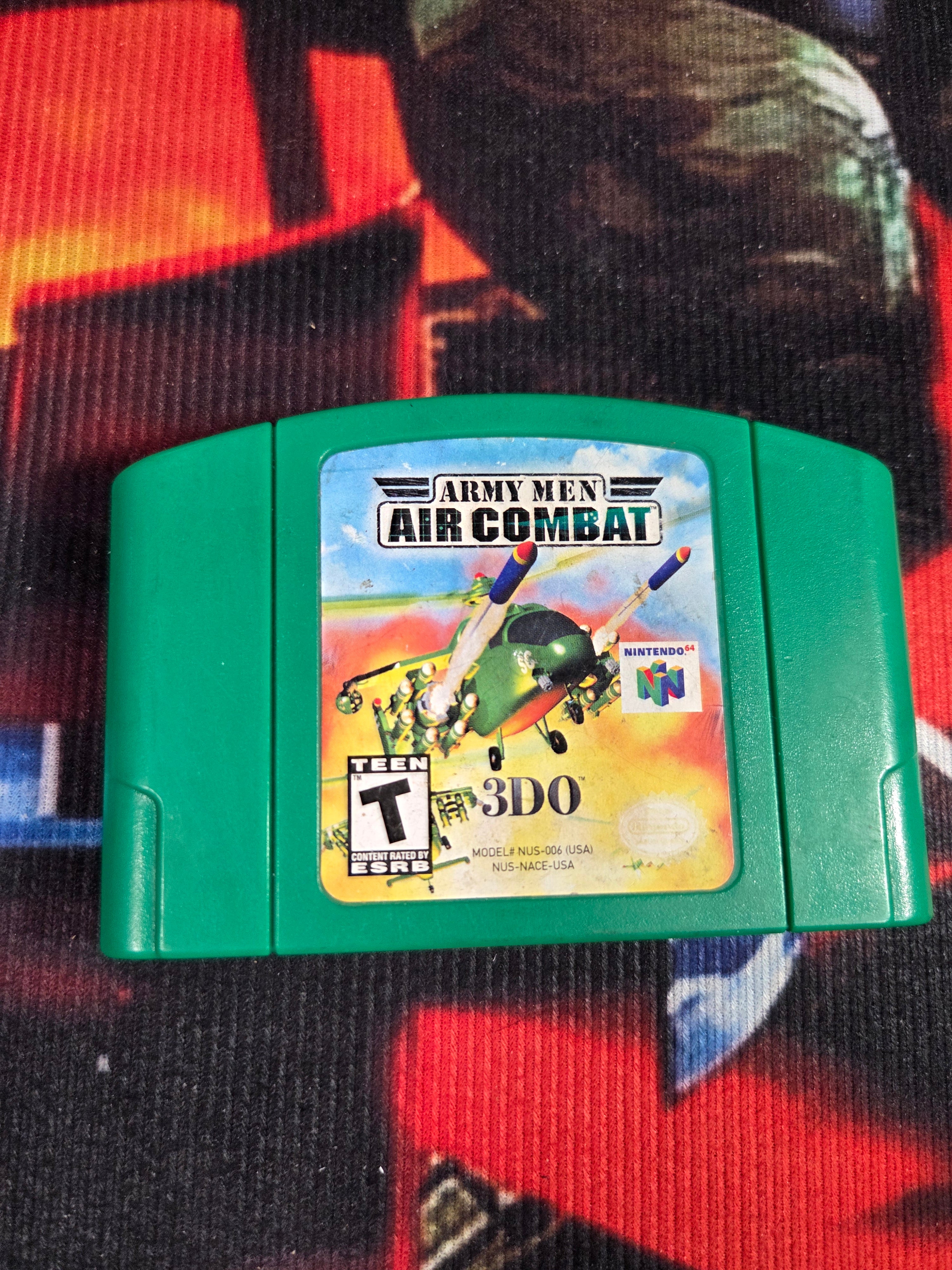 ARMY MEN AIR COMBAT-N64