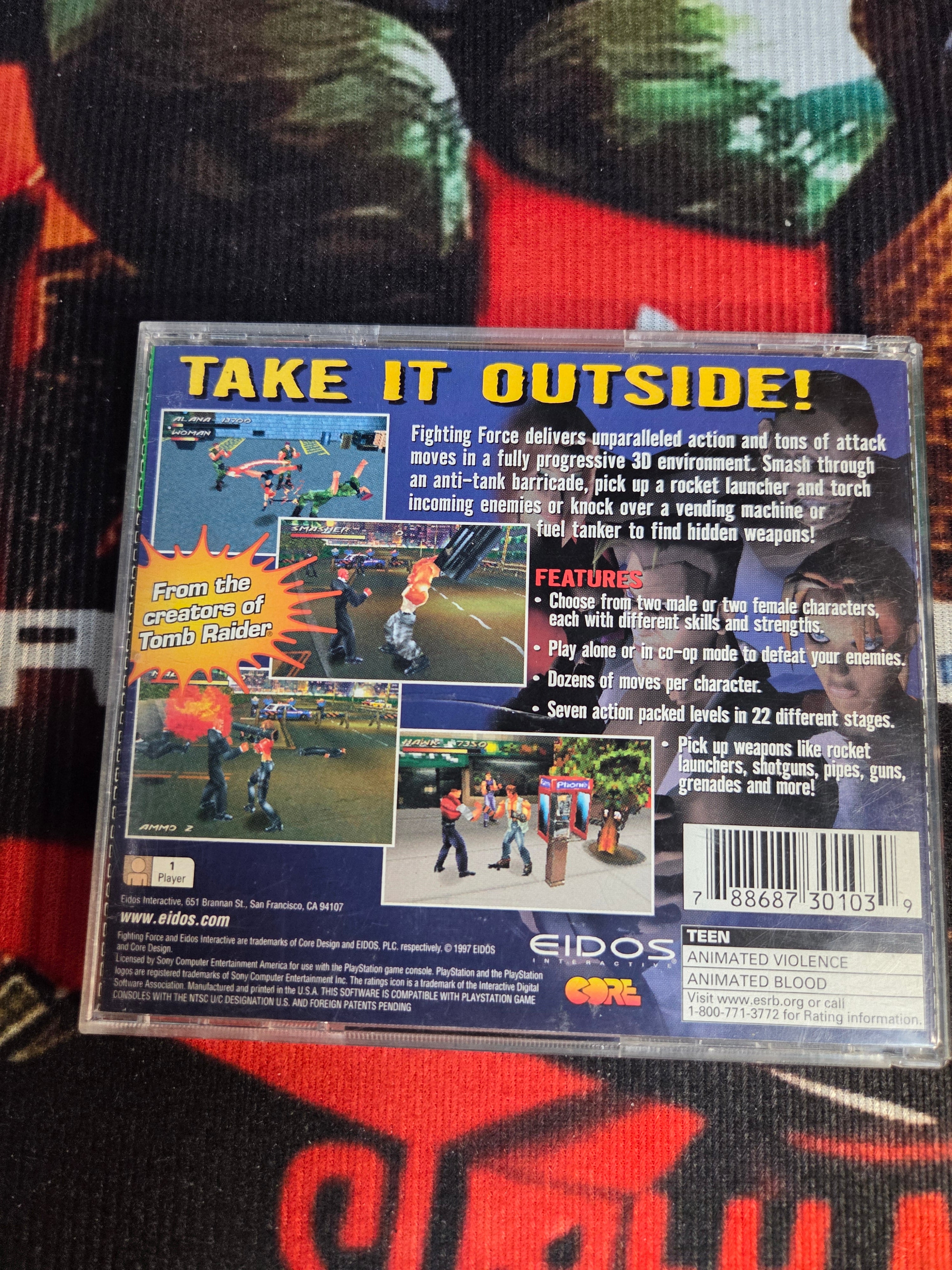FIGHTING FORCE-PS1