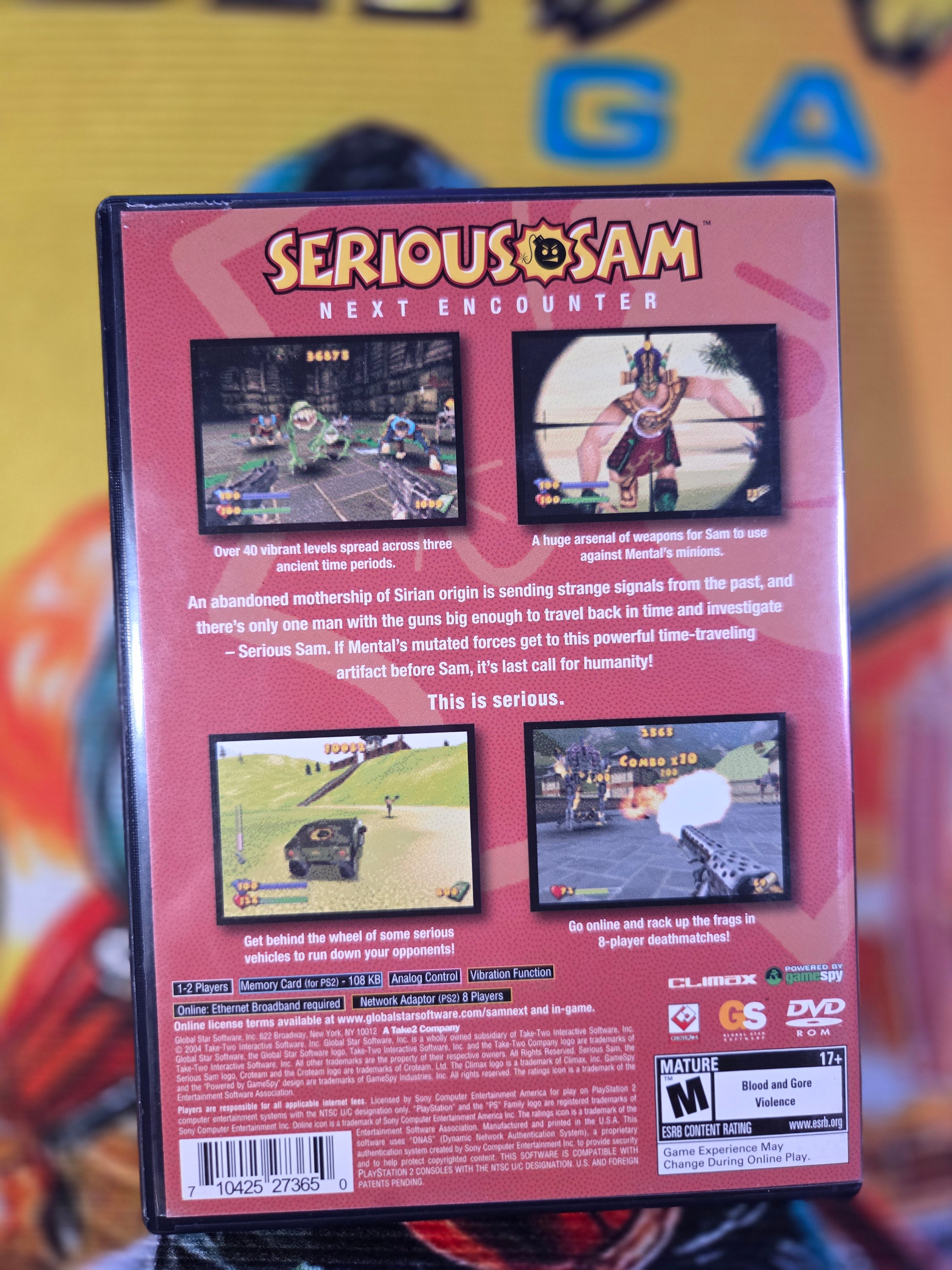 SERIOUS SAM-PS2