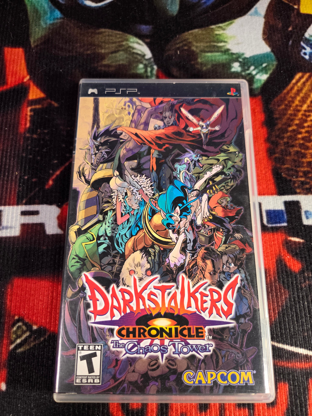 DARKSTALKERS CHRONICLE THE CHAOS TOWER-PSP