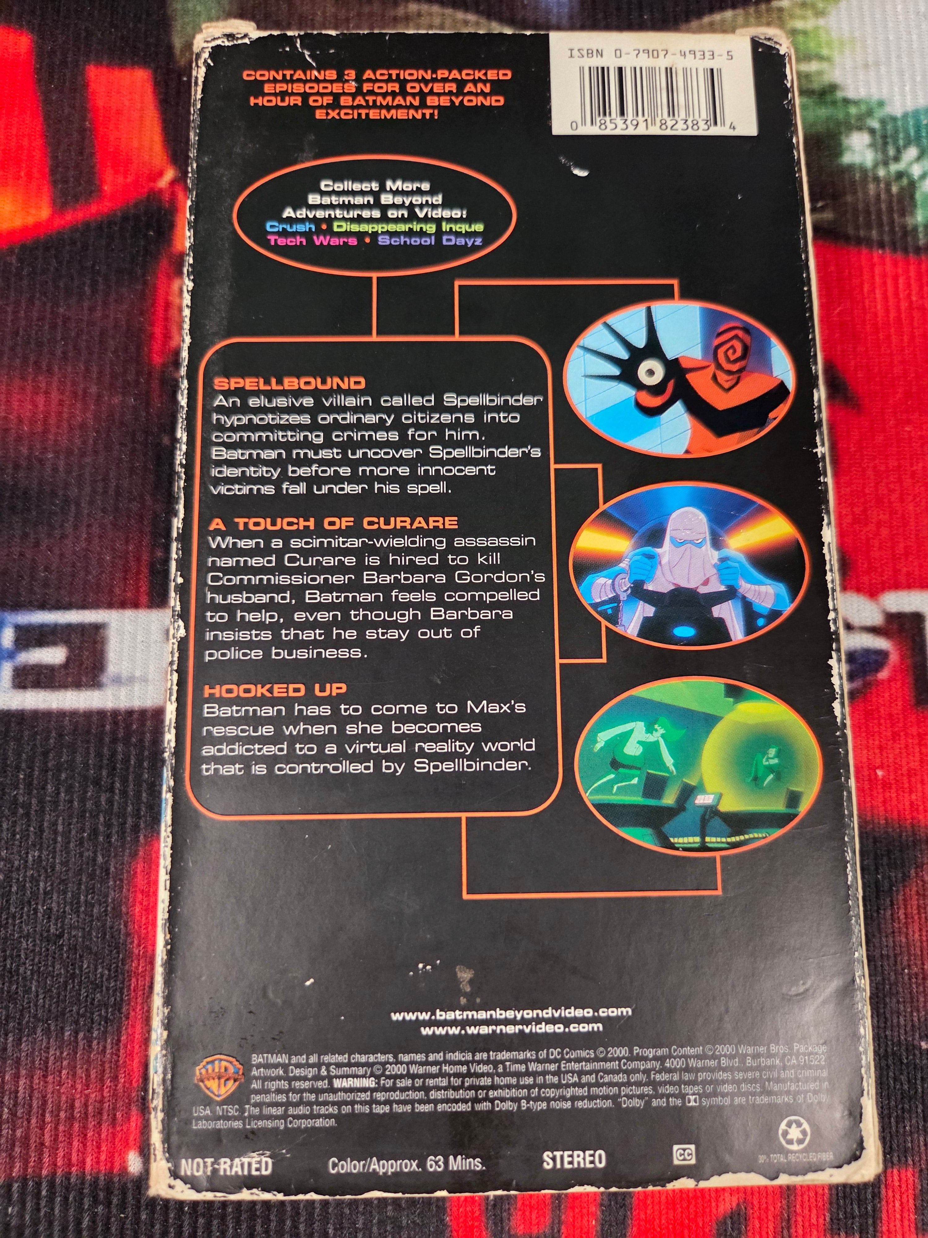 BATMAN BEYOND SPELLBOUND-VHS