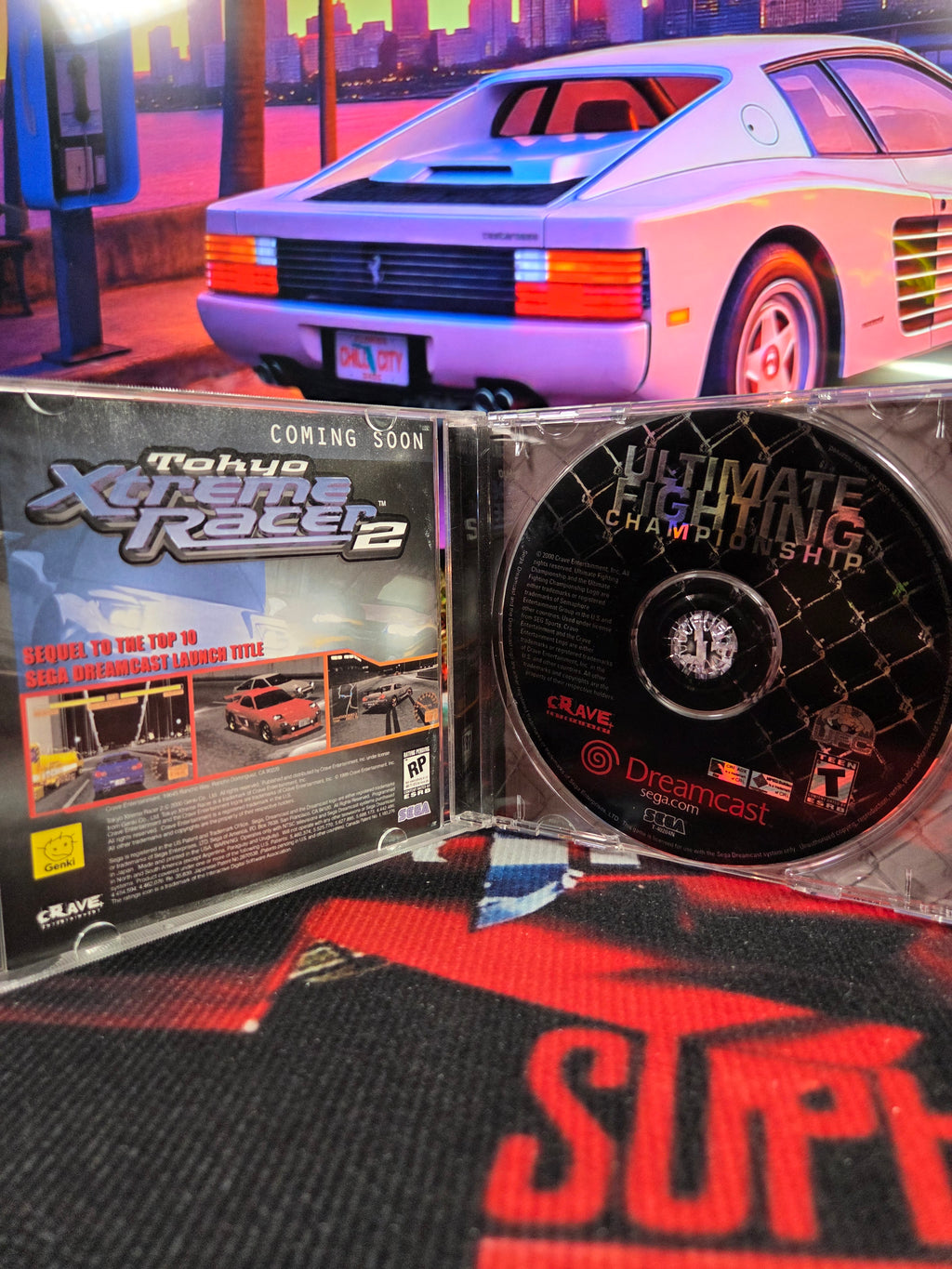 ULTIMATE FIGHTING CHAMPIONSHIP-SEGA DREAMCAST