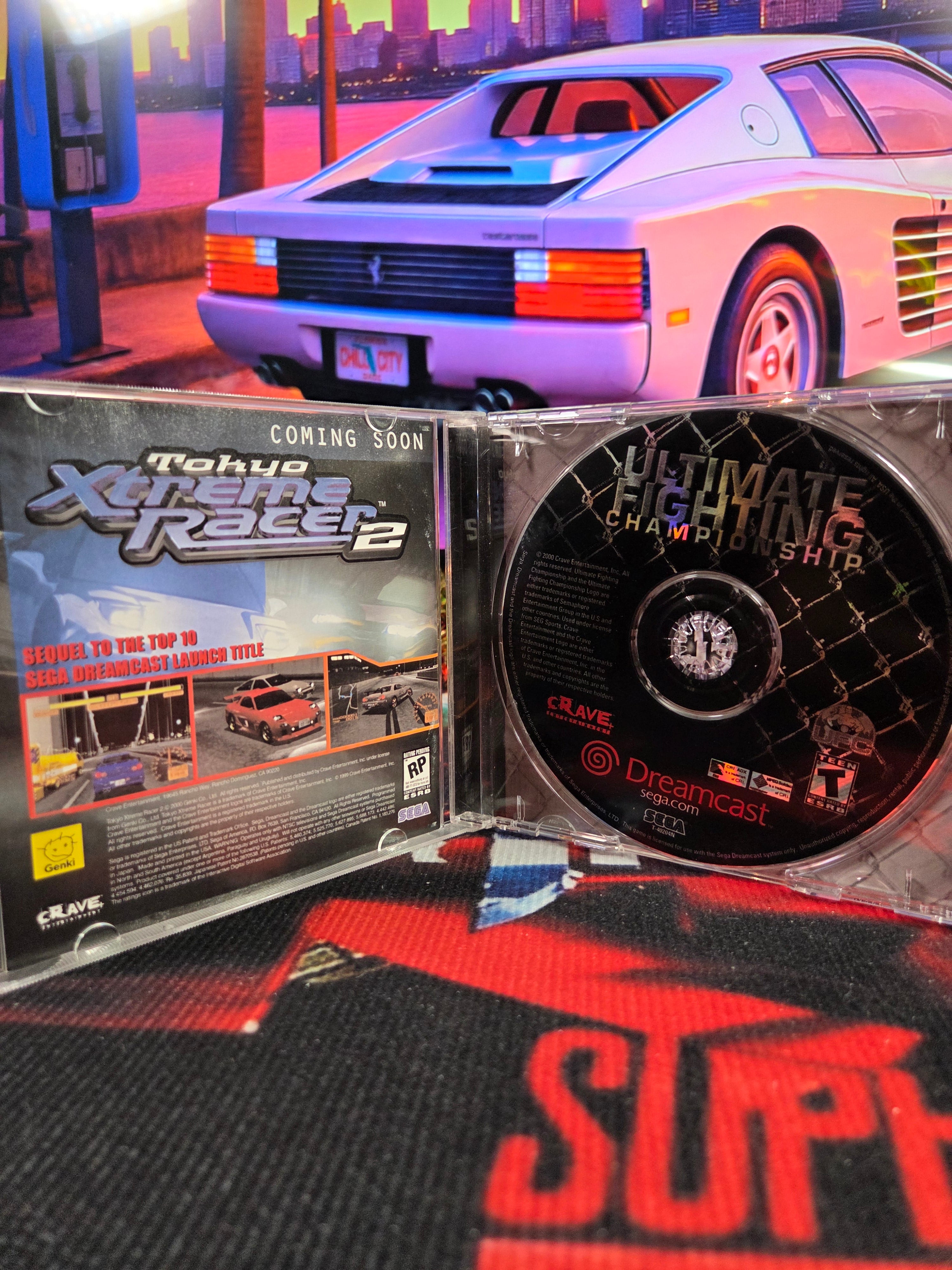 ULTIMATE FIGHTING CHAMPIONSHIP-SEGA DREAMCAST