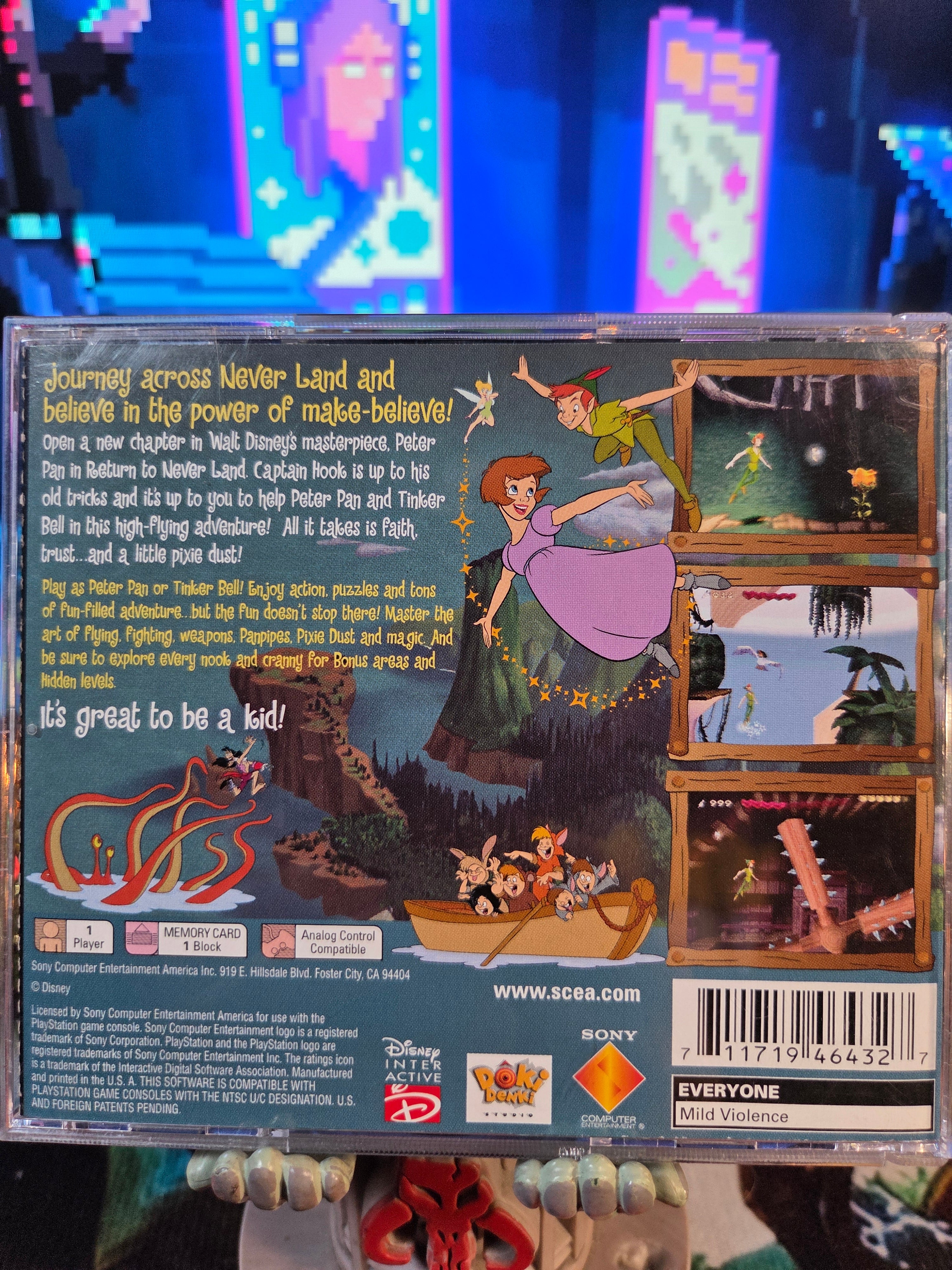 PETER PAN RETURN TO NEVERLAND-PS1