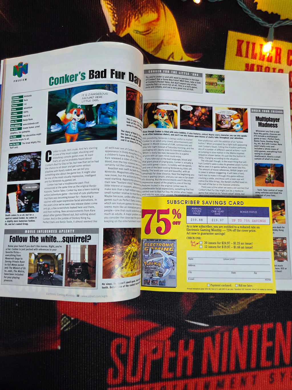 ELECTRONIC GAMING MONTHLY #141 GRAN TURISMO 3