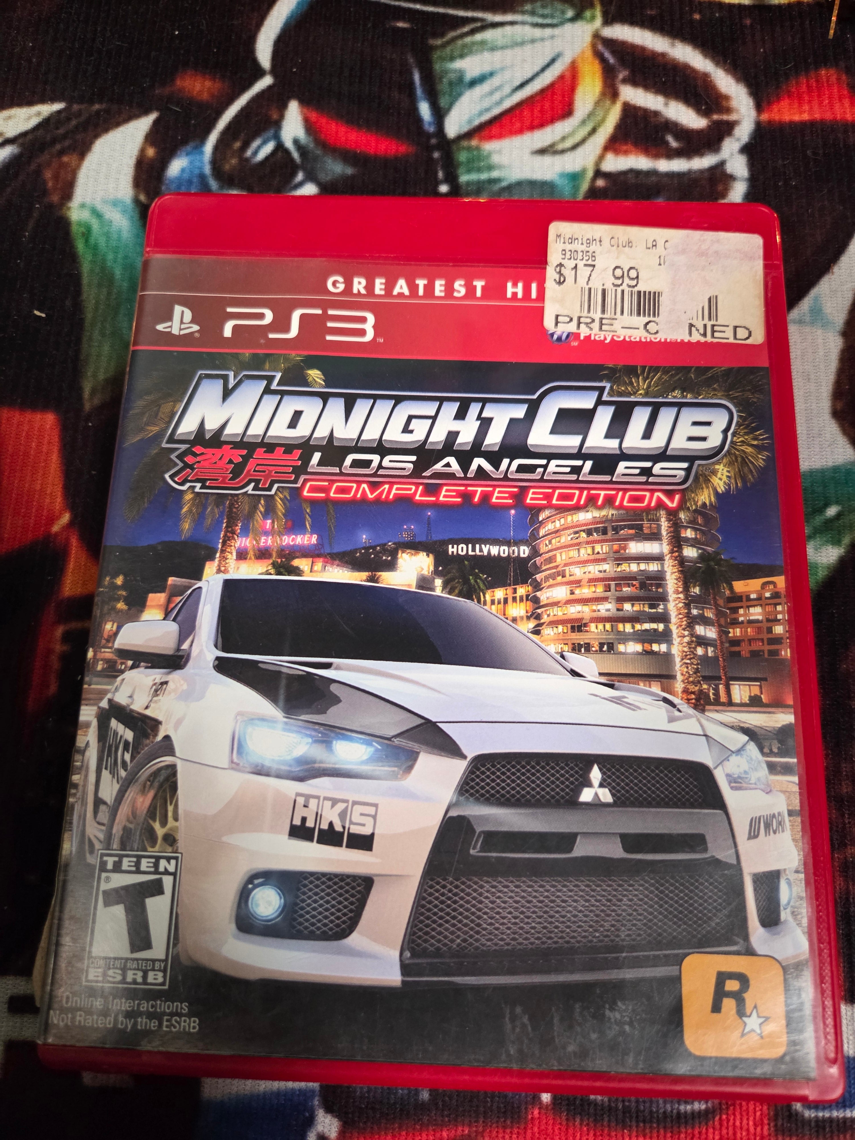 MIDNIGHT CLUB LOS ANGELES COMPLETE EDITION-PS3