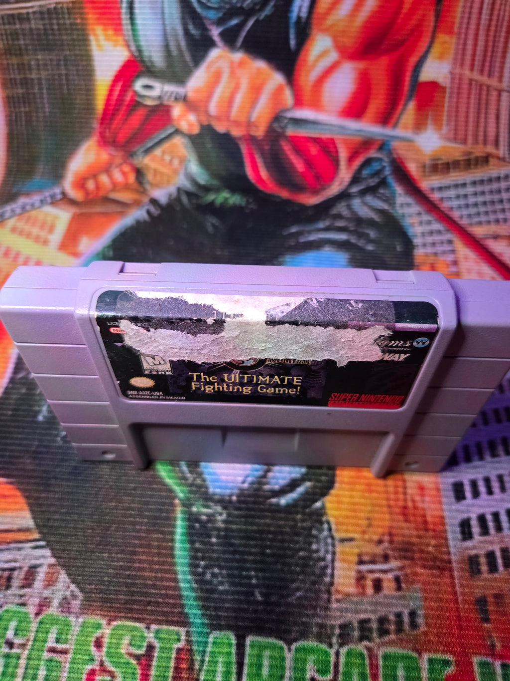 ULTIMATE MORTAL KOMBAT 3-SNES