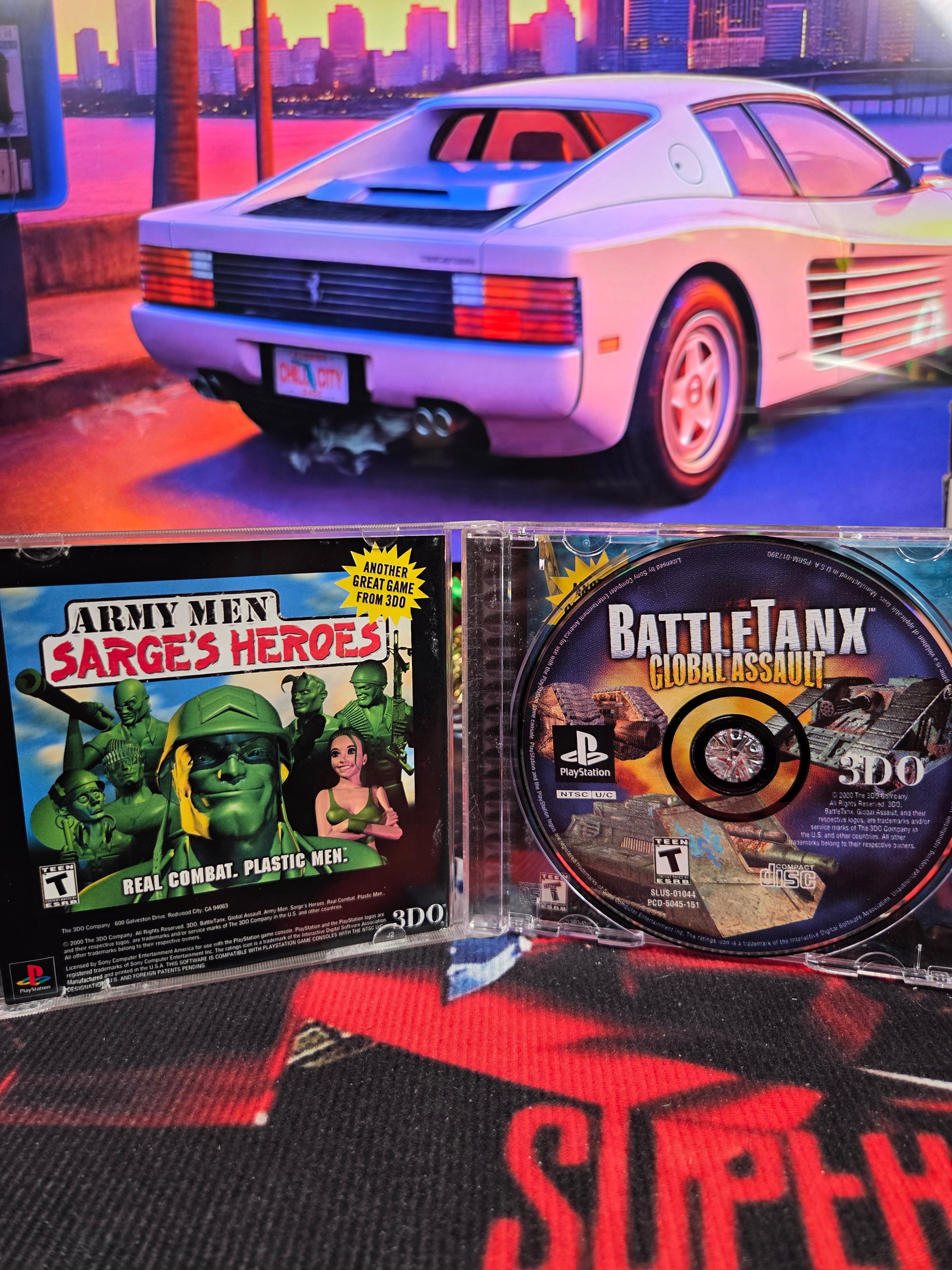 BATTLE TANX GLOVAL ASSAULT-PS1
