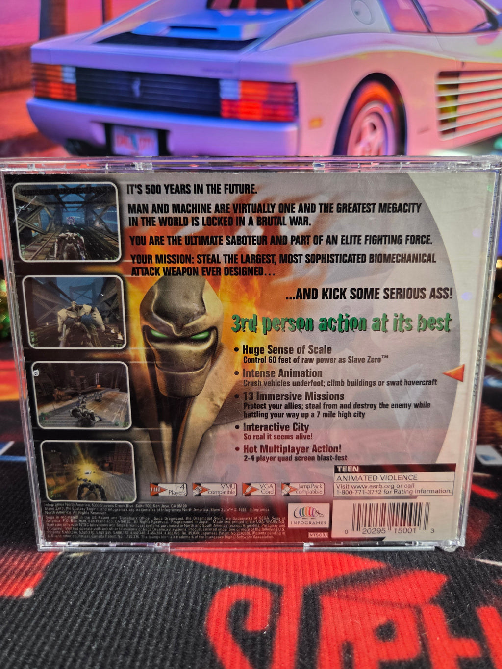 SLAVE ZERO-SEGA DREAMCAST