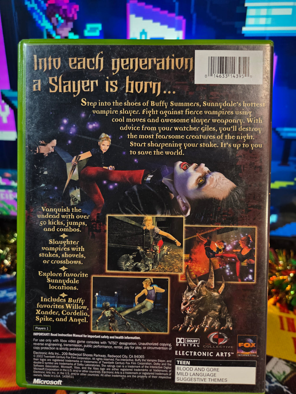 BUFFY THE VAMPIRE SLAYER-XBOX