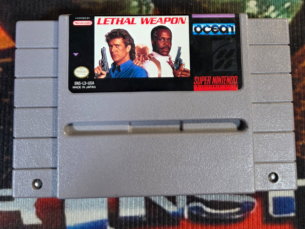 LETHAL WEAPON-SNES
