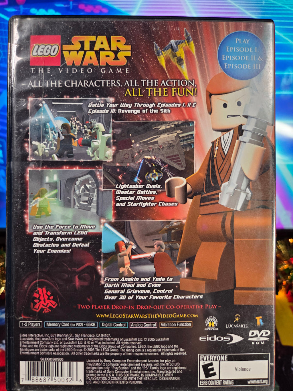 LEGO STAR WARS THE VIDEO GAME GREATEST HITS-PS2