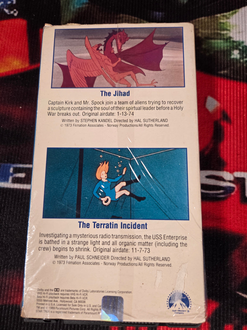STAR TREK ANIMATED ADVENTURE VOL 7-vhs