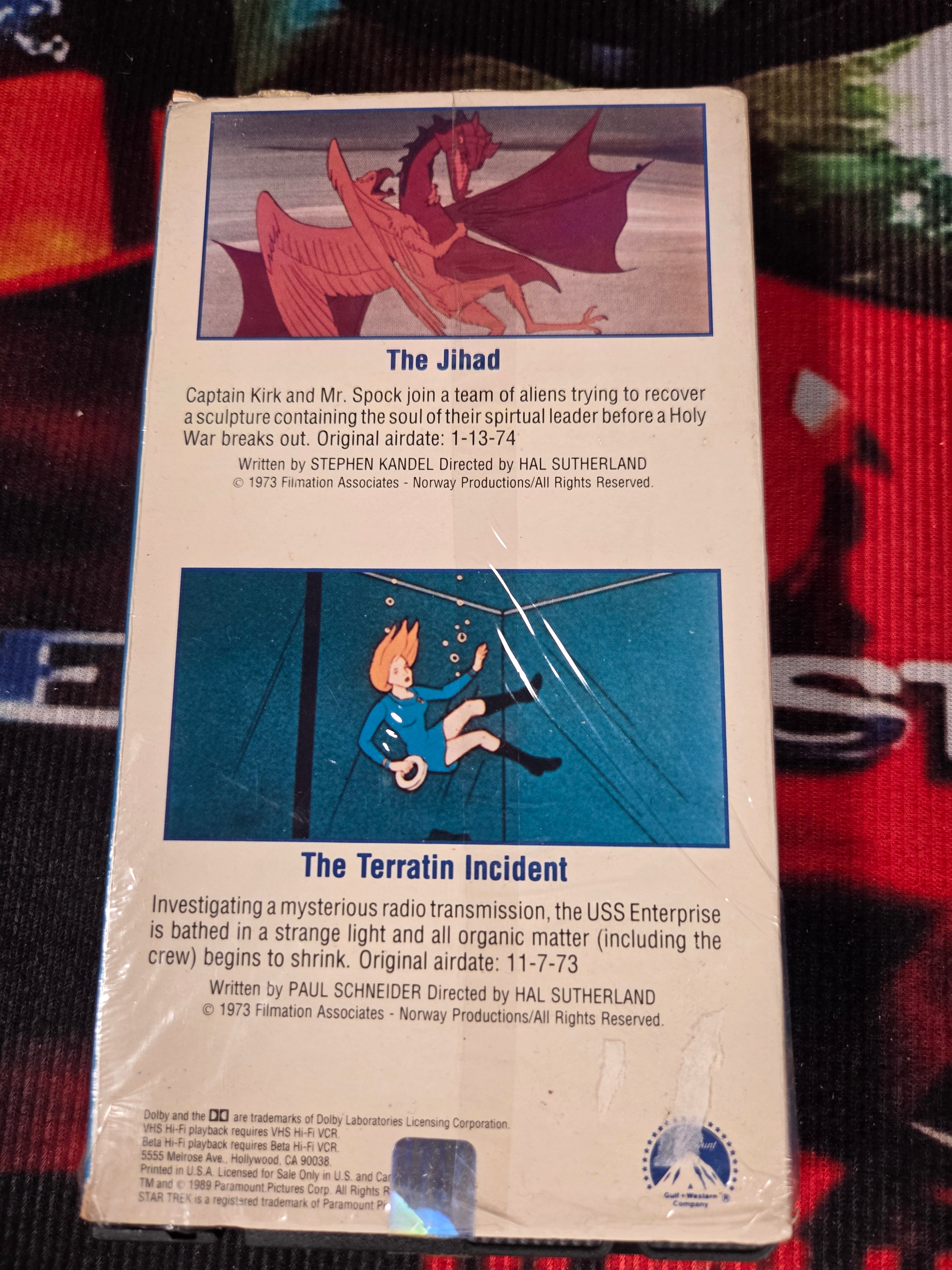 STAR TREK ANIMATED ADVENTURE VOL 7-vhs