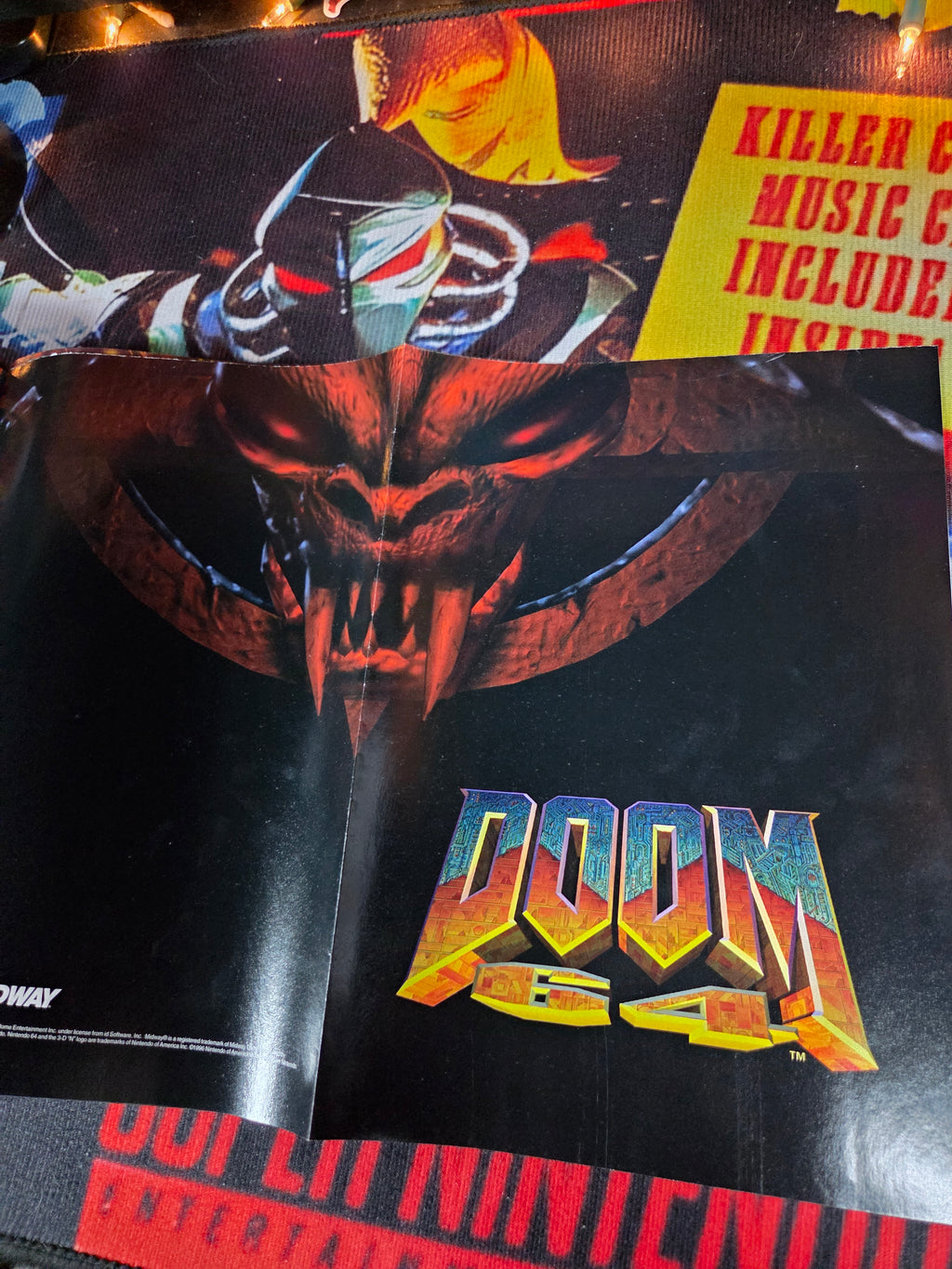 GAMEPRO #103 SOUL BLADE WITH CARDS & POSTER