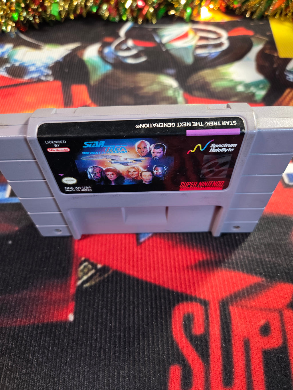 STAR TREK THE NEXT GENERATION-SNES