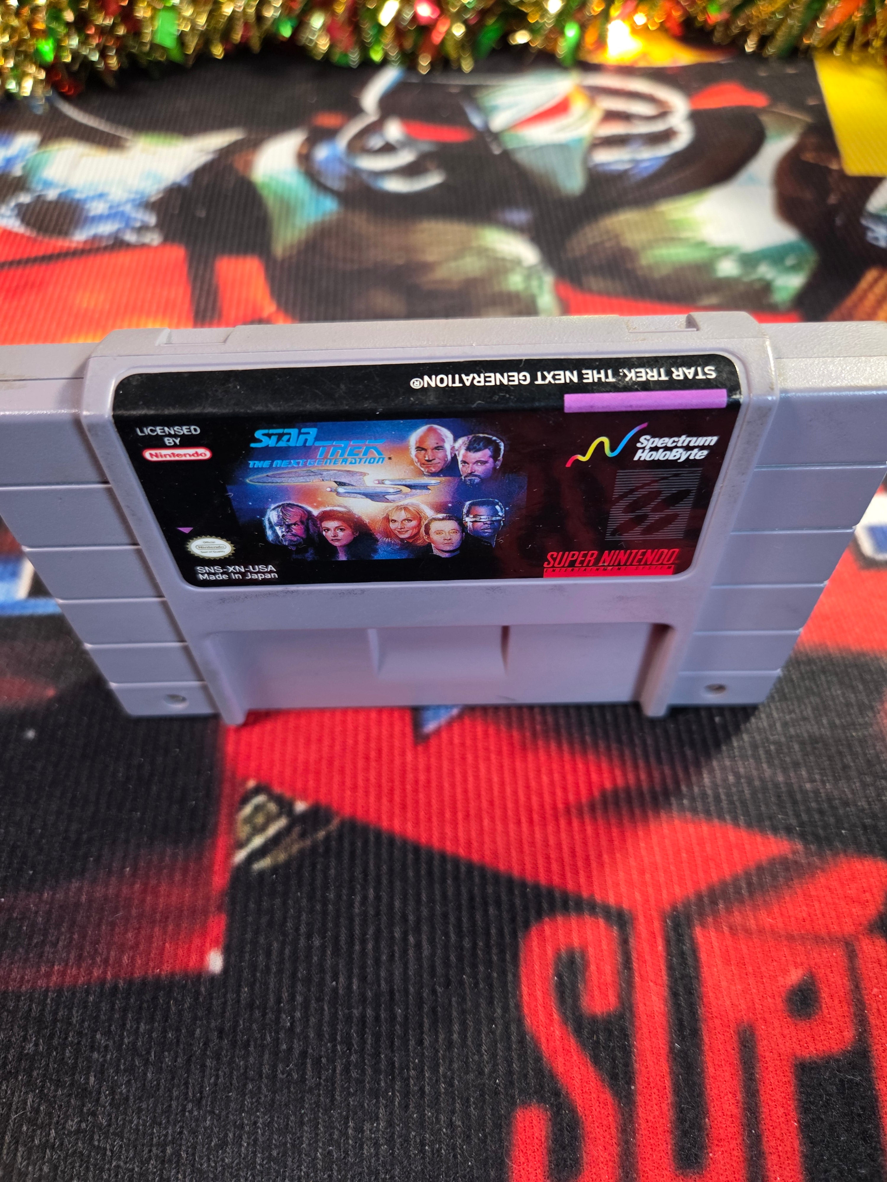 STAR TREK THE NEXT GENERATION-SNES