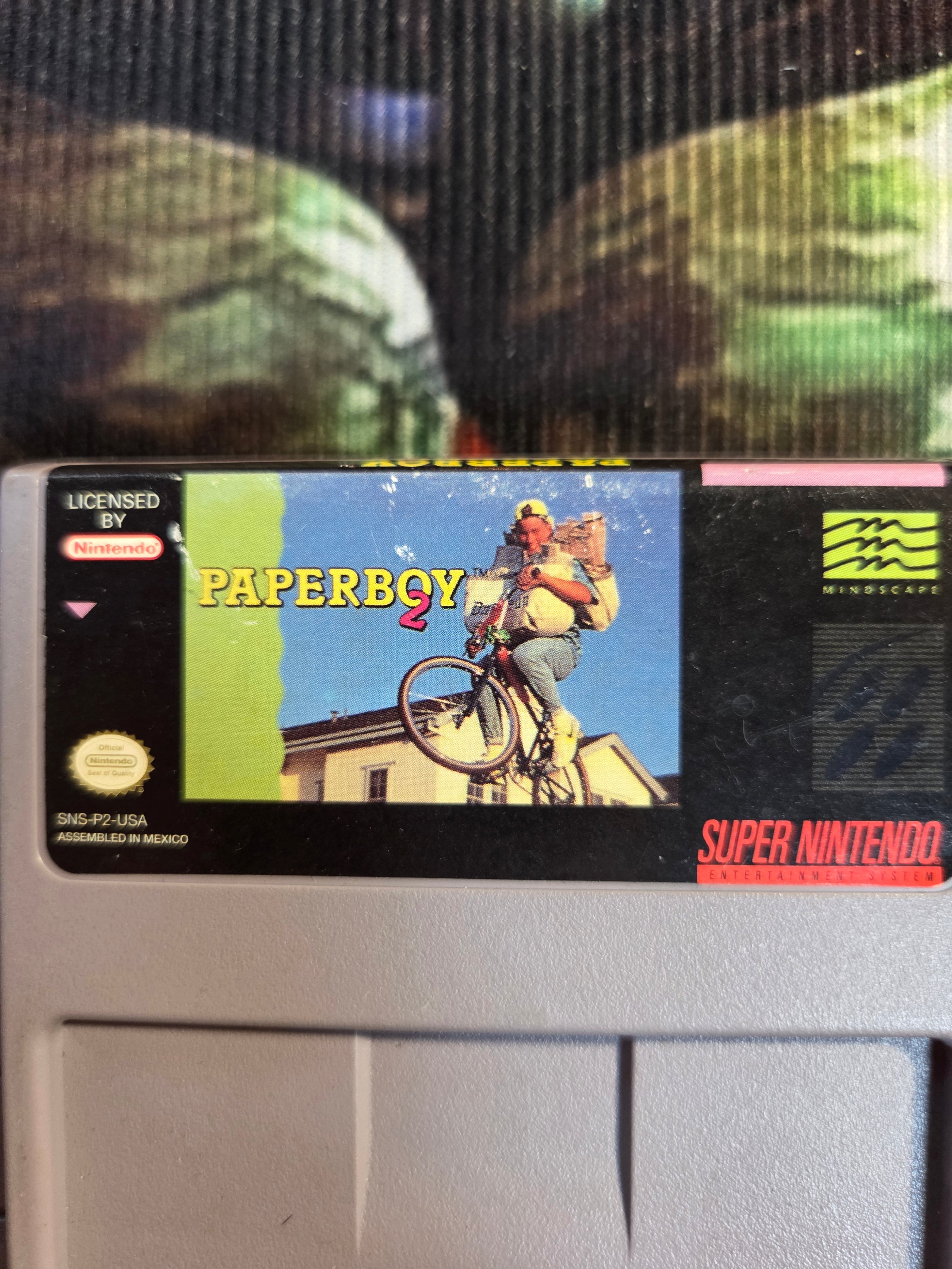 PAPERBOY 2-SNES