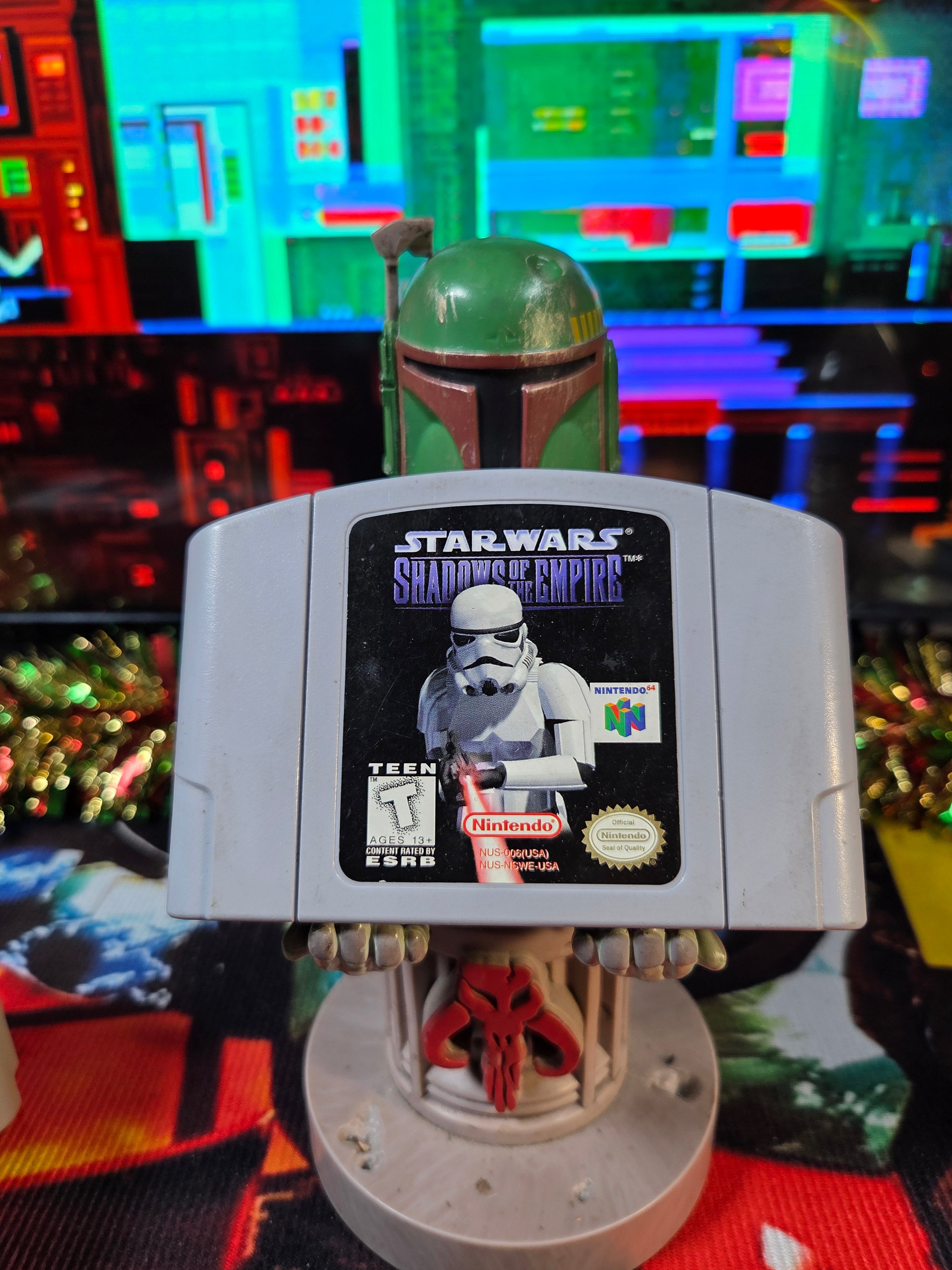 STAR WARS SHADOW OF THE EMPIRE-N64