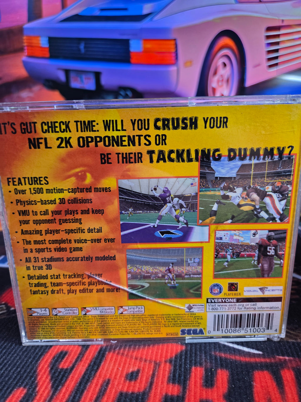 NFL 2K-SEGA DREAMCAST