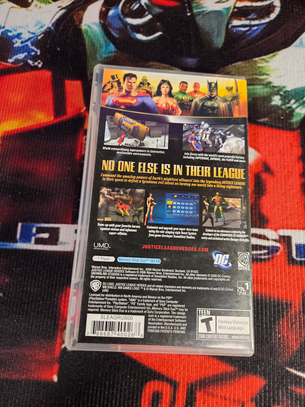 JUSTICE LEAGUE-PSP