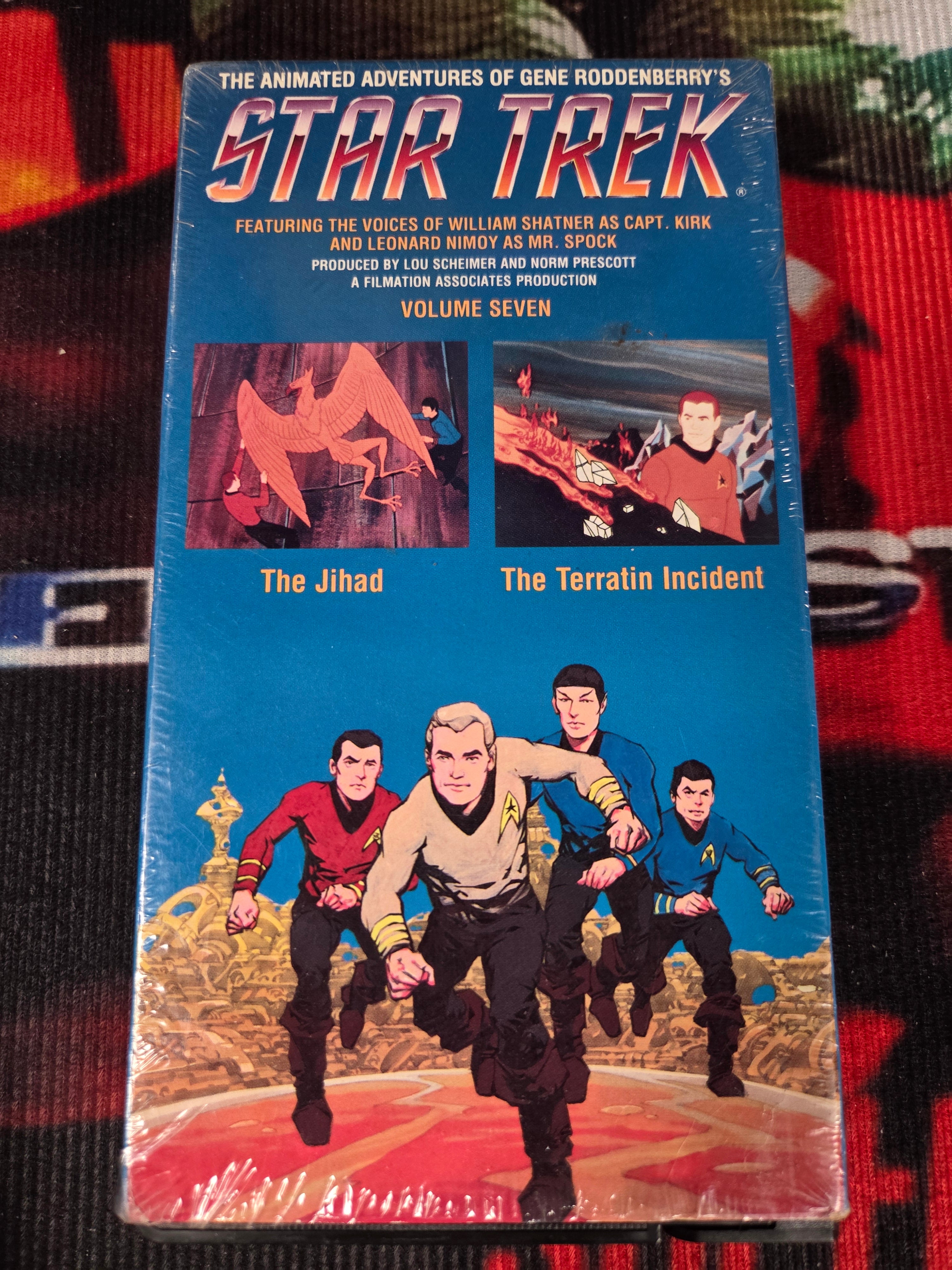 STAR TREK ANIMATED ADVENTURE VOL 7-vhs