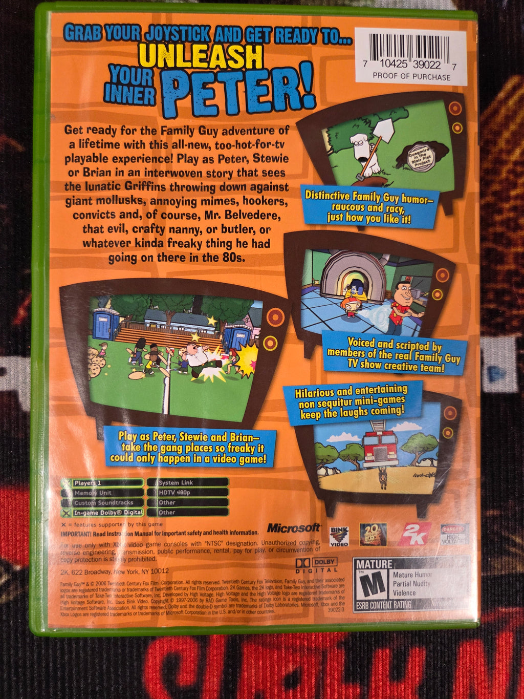 FAMILY GUY-XBOX