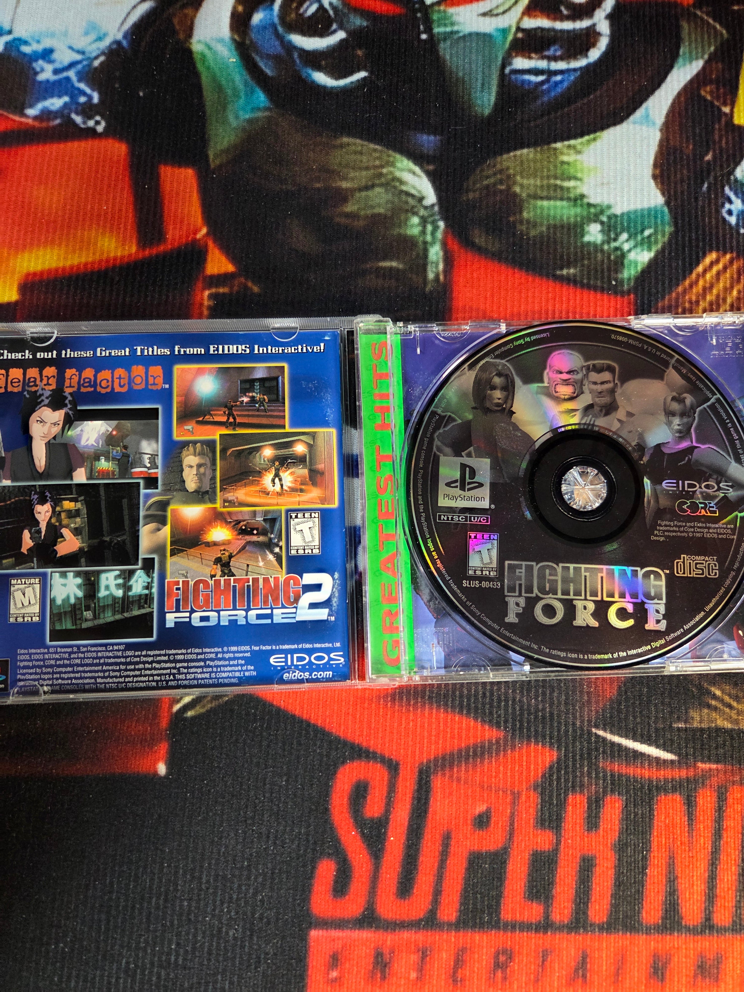 FIGHTING FORCE-PS1