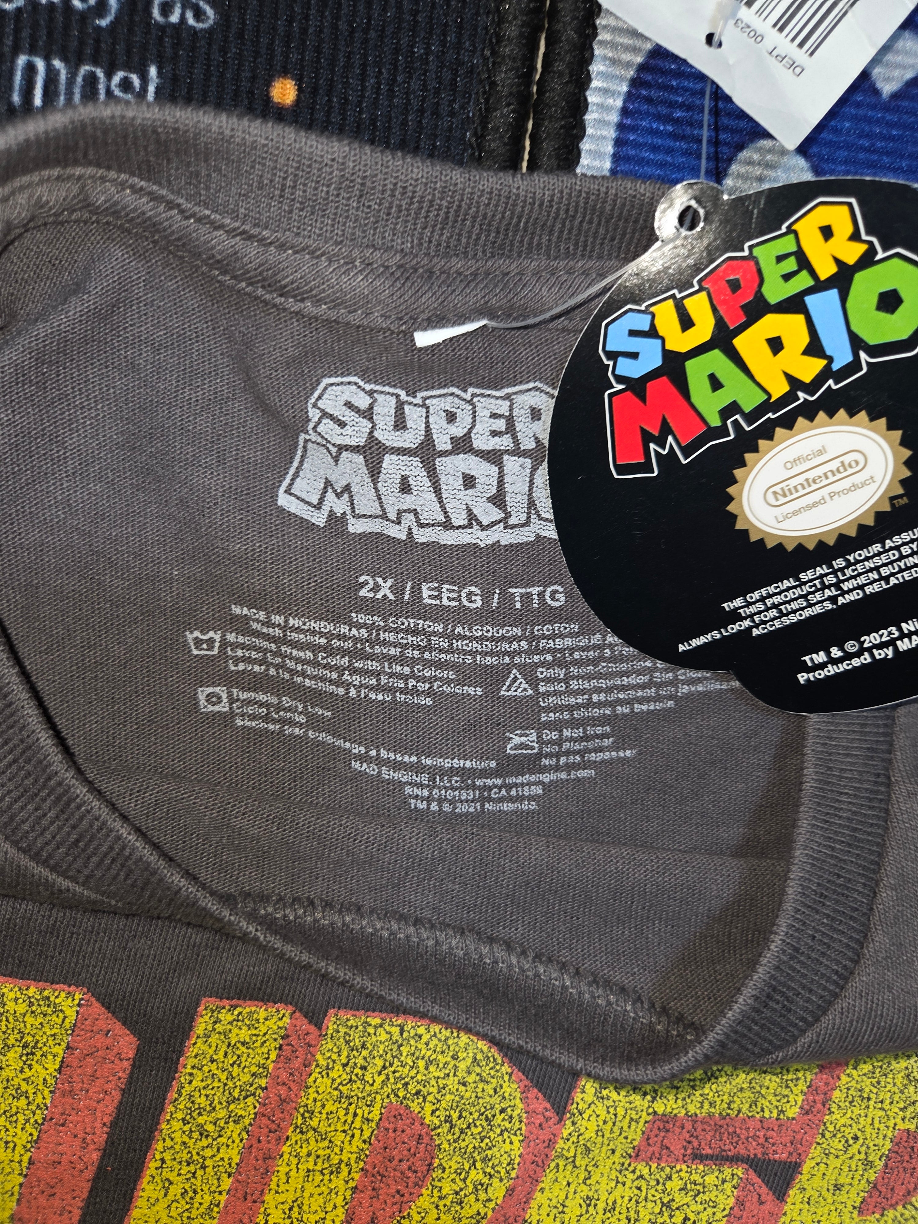 2XL SUPER MARIO BROS-T SHIRT