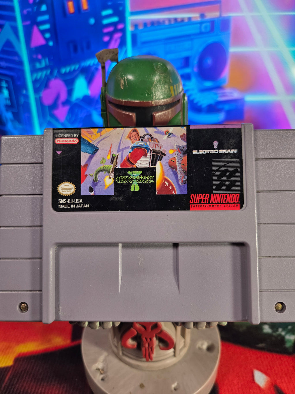 JIM POWER THE LOST DIMENSION-SNES