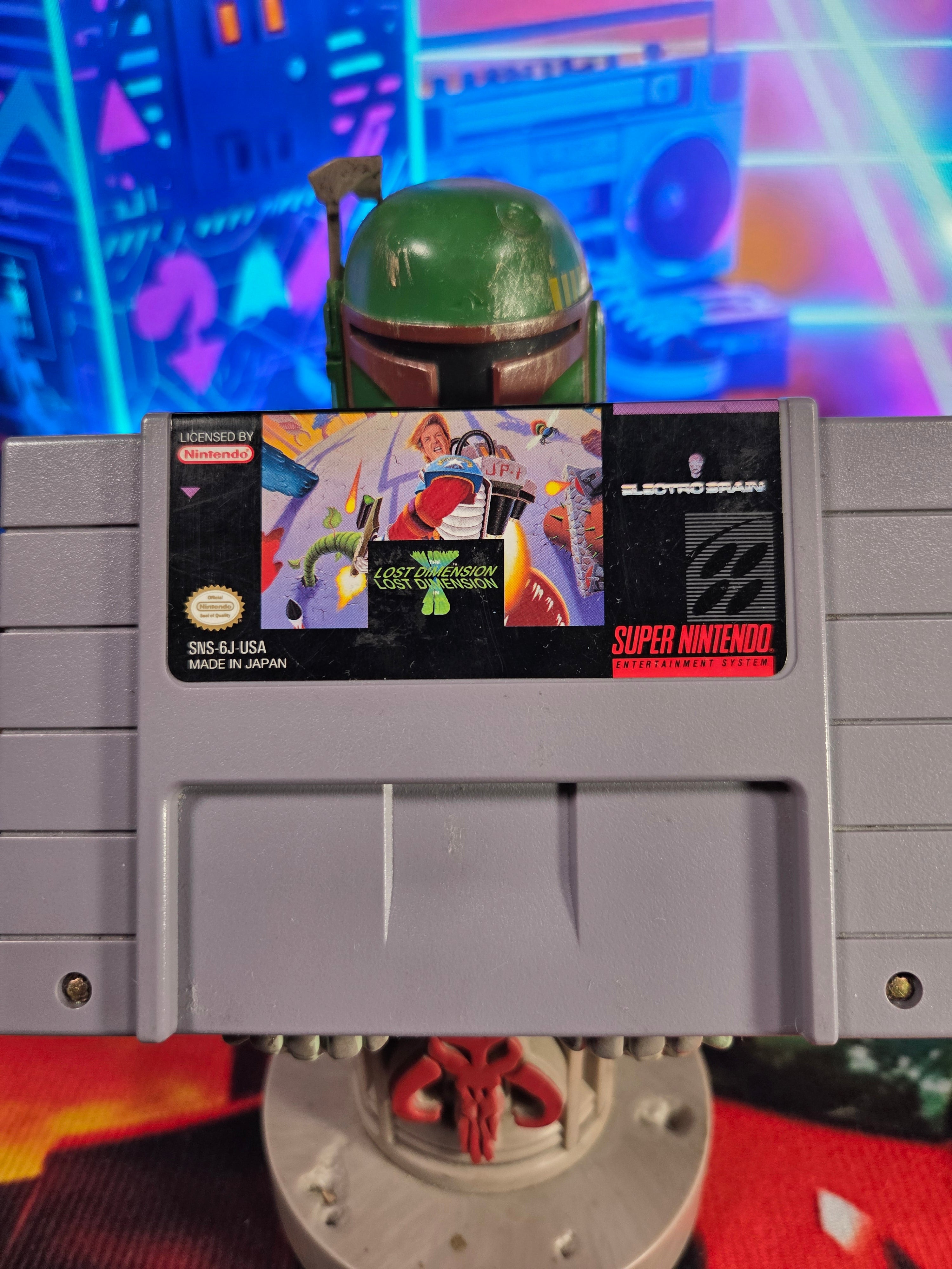JIM POWER THE LOST DIMENSION-SNES