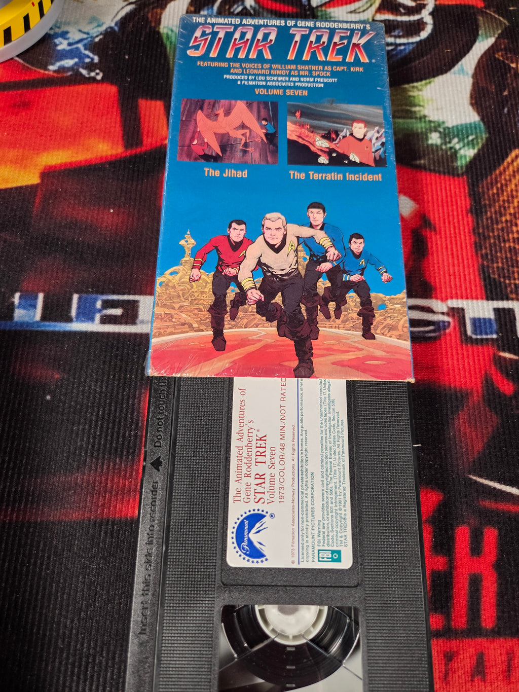 STAR TREK ANIMATED ADVENTURE VOL 7-vhs